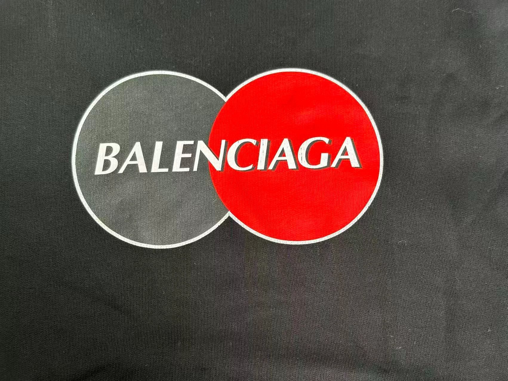 Balenciaga Balenciaga Circular Logo Sweatshirt Size S Size US S / EU 44-46 / 1 - 4 Thumbnail