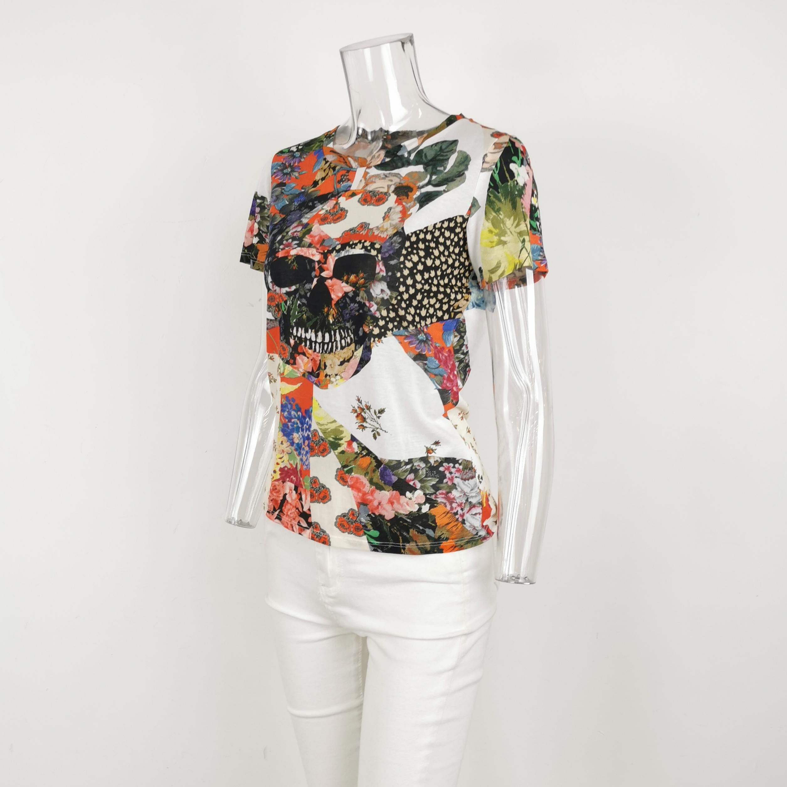 Alexander McQueen Alexander McQueen Women s Short Sleeve Shirts Size S / US 4 / IT 40 - 2 Thumbnail