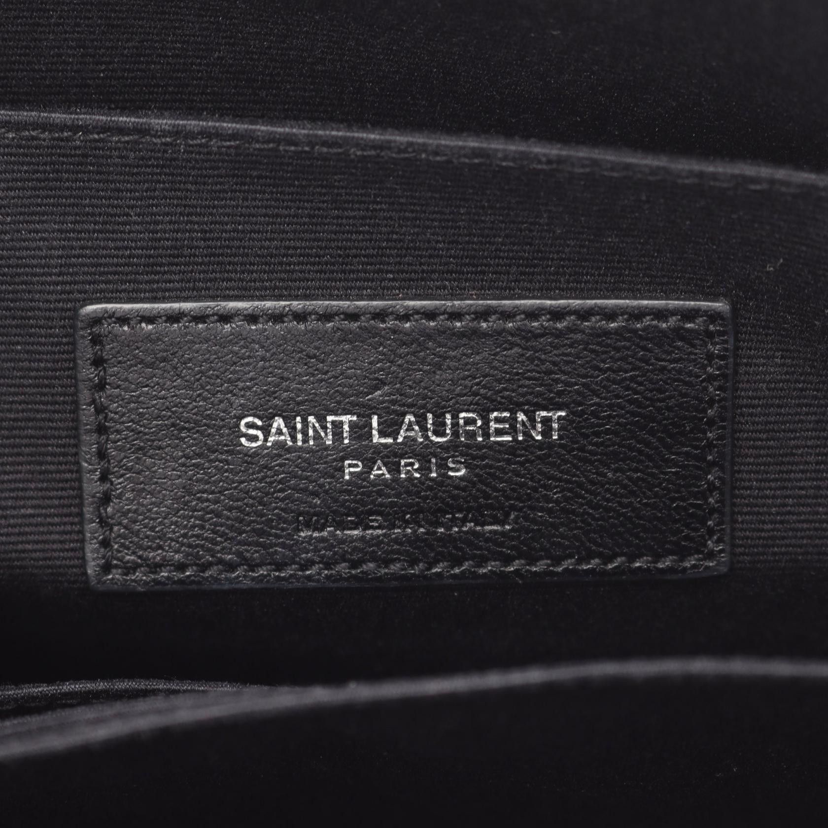 Yves Saint Laurent Yves Saint Laurent Saint Laurent Paris Leather Clutch Bag Leather Clutch Bag 397295 DUTY FREE for USA Size ONE SIZE - 4 Thumbnail