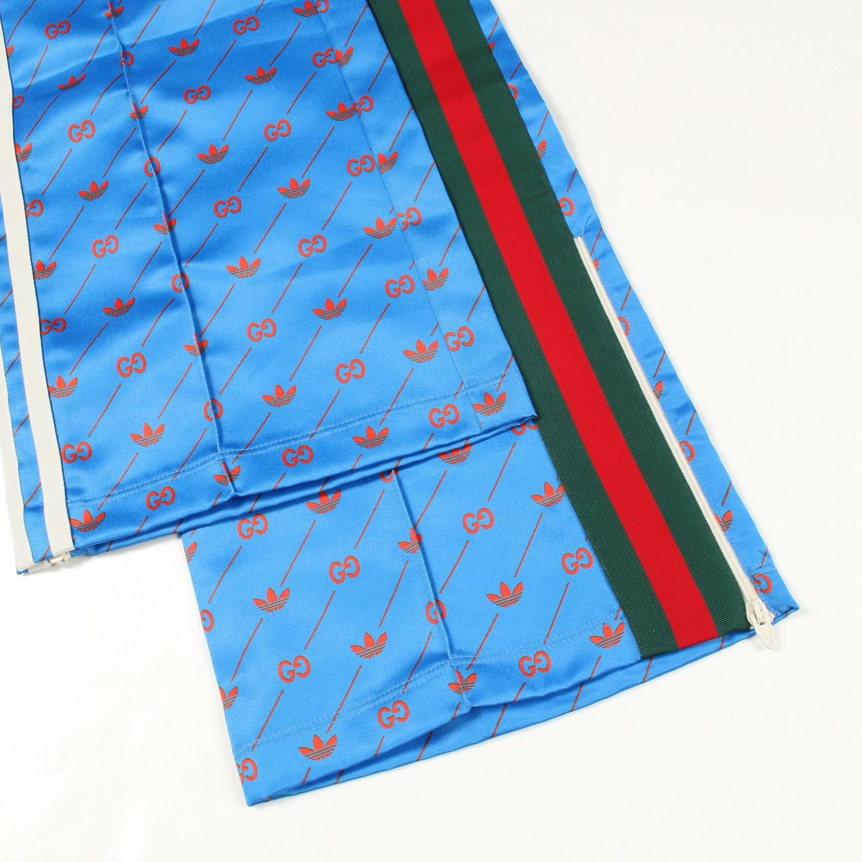 Gucci Gucci Gucci × adidas polyester pants Textile Pants DUTY FREE for USA Size ONE SIZE - 5 Thumbnail