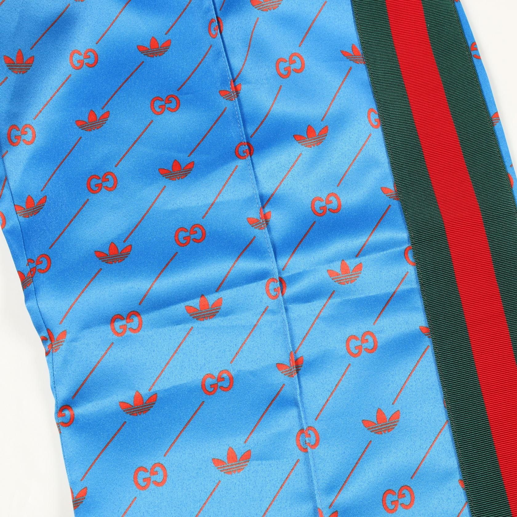 Gucci Gucci Gucci × adidas polyester pants Textile Pants DUTY FREE for USA Size ONE SIZE - 6 Thumbnail