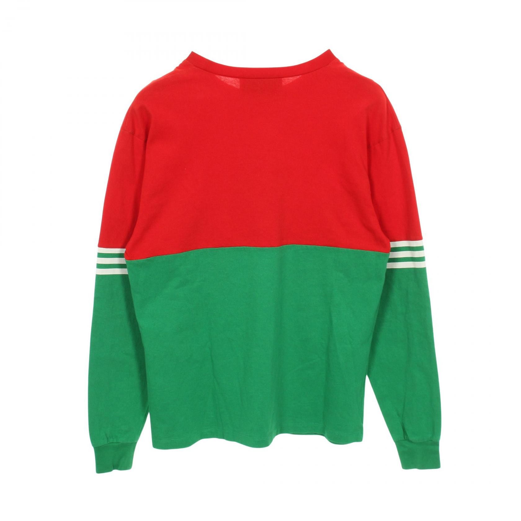 Gucci Gucci Gucci x adidas Cotton Long Sleeve T Shirt Textile T-Shirts DUTY FREE for USA Size ONE SIZE - 2 Thumbnail