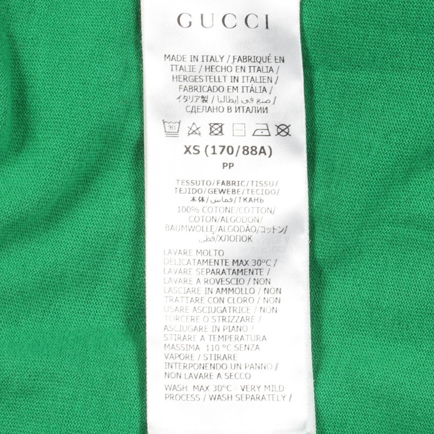 Gucci Gucci Gucci x adidas Cotton Long Sleeve T Shirt Textile T-Shirts DUTY FREE for USA Size ONE SIZE - 4 Thumbnail
