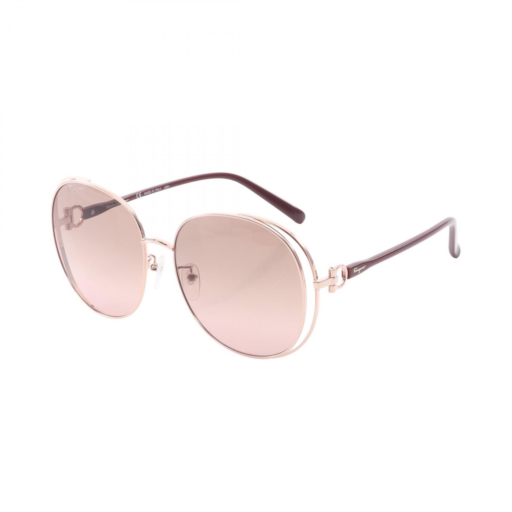 Salvatore Ferragamo Salvatore Ferragamo Salvatore Ferragamo Gancini Sunglasses Metal Sunglasses DUTY FREE for USA Size ONE SIZE - 2 Thumbnail