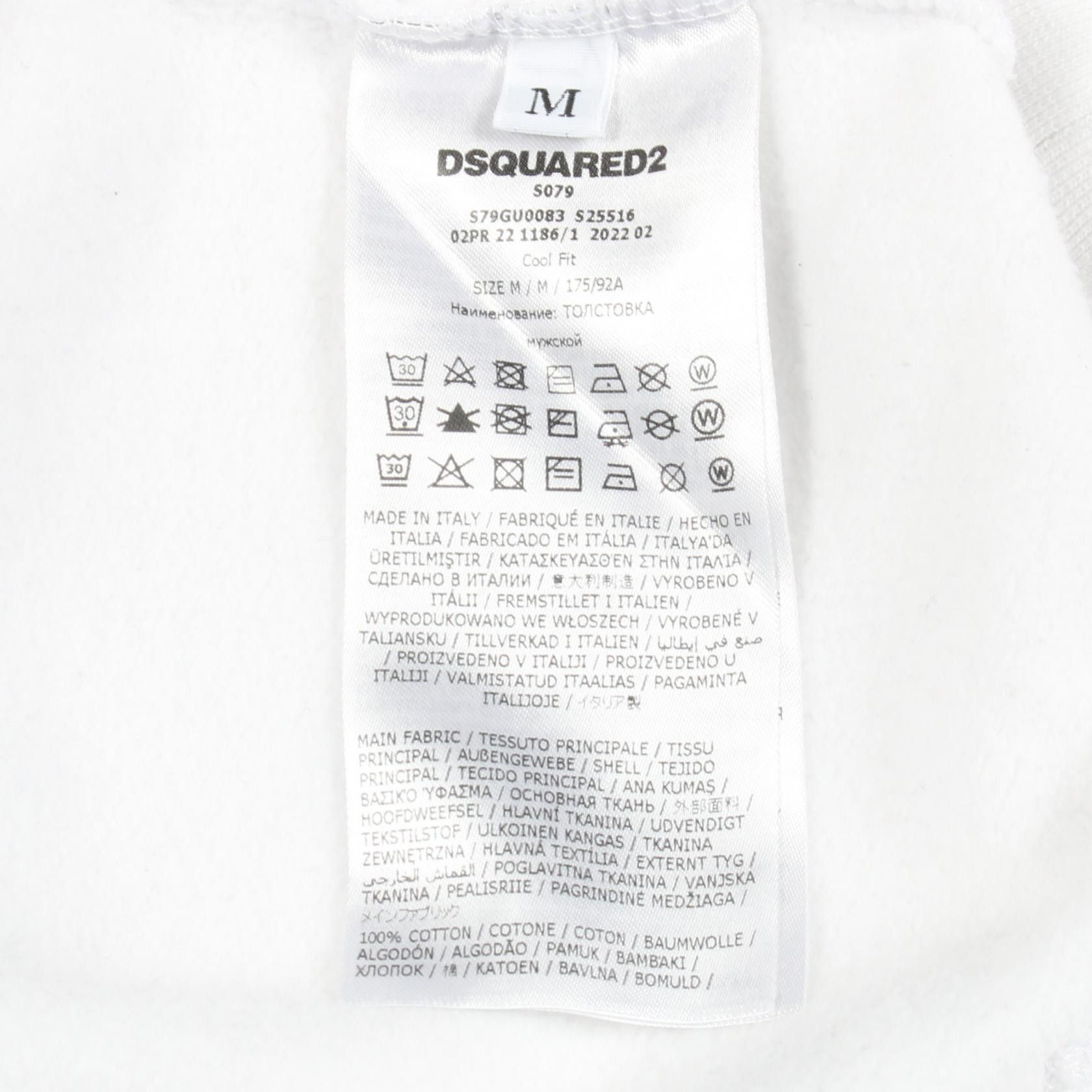 Dsquared2 Dsquared2 DSQUARED2 ICON Cotton Sweatshirt Textile Sweatshirts & Hoodies S79GU0083 DUTY FREE for USA Size ONE SIZE - 4 Thumbnail