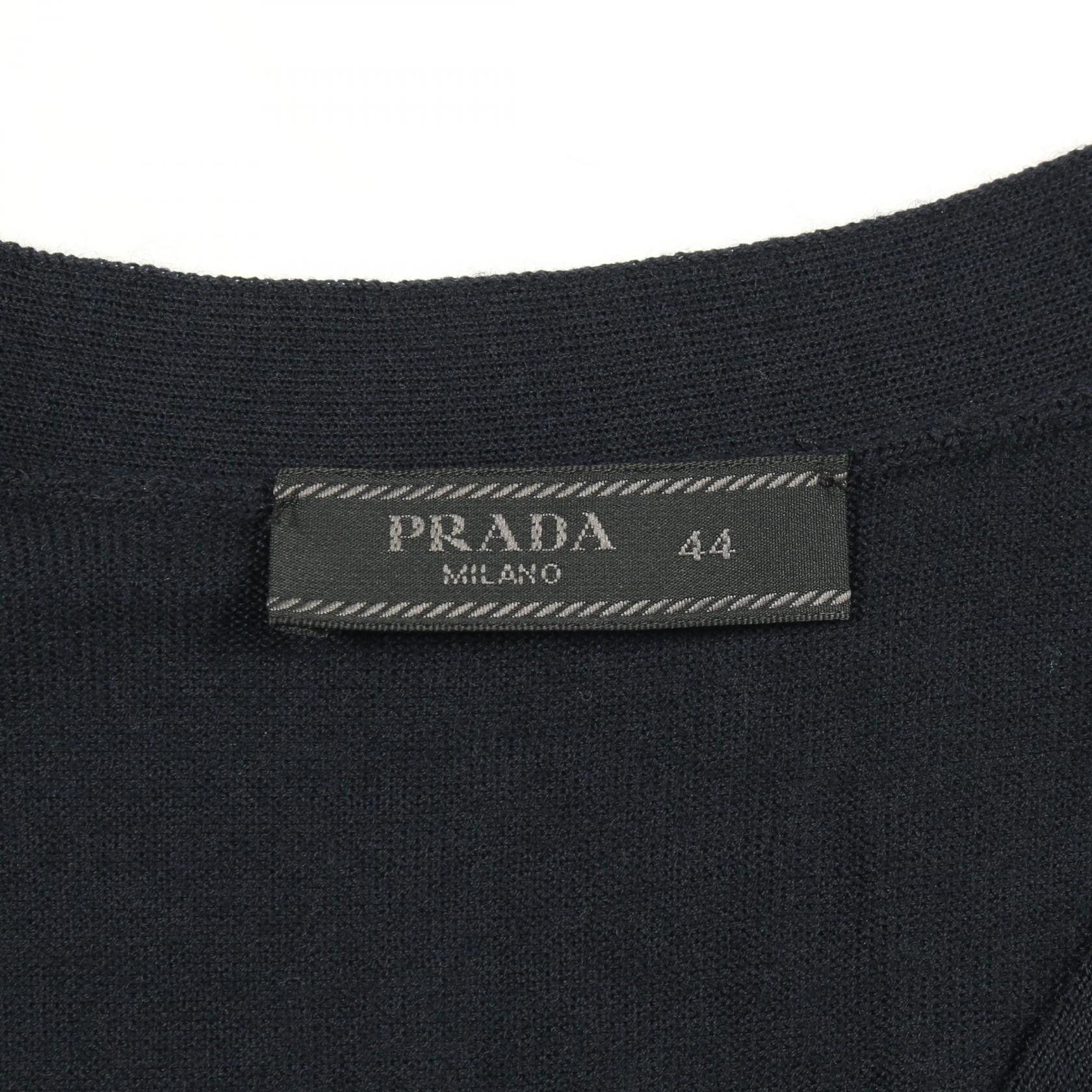 Prada Prada Prada Wool Cardigan Textile Tops DNA959 DUTY FREE for USA Size ONE SIZE - 3 Thumbnail