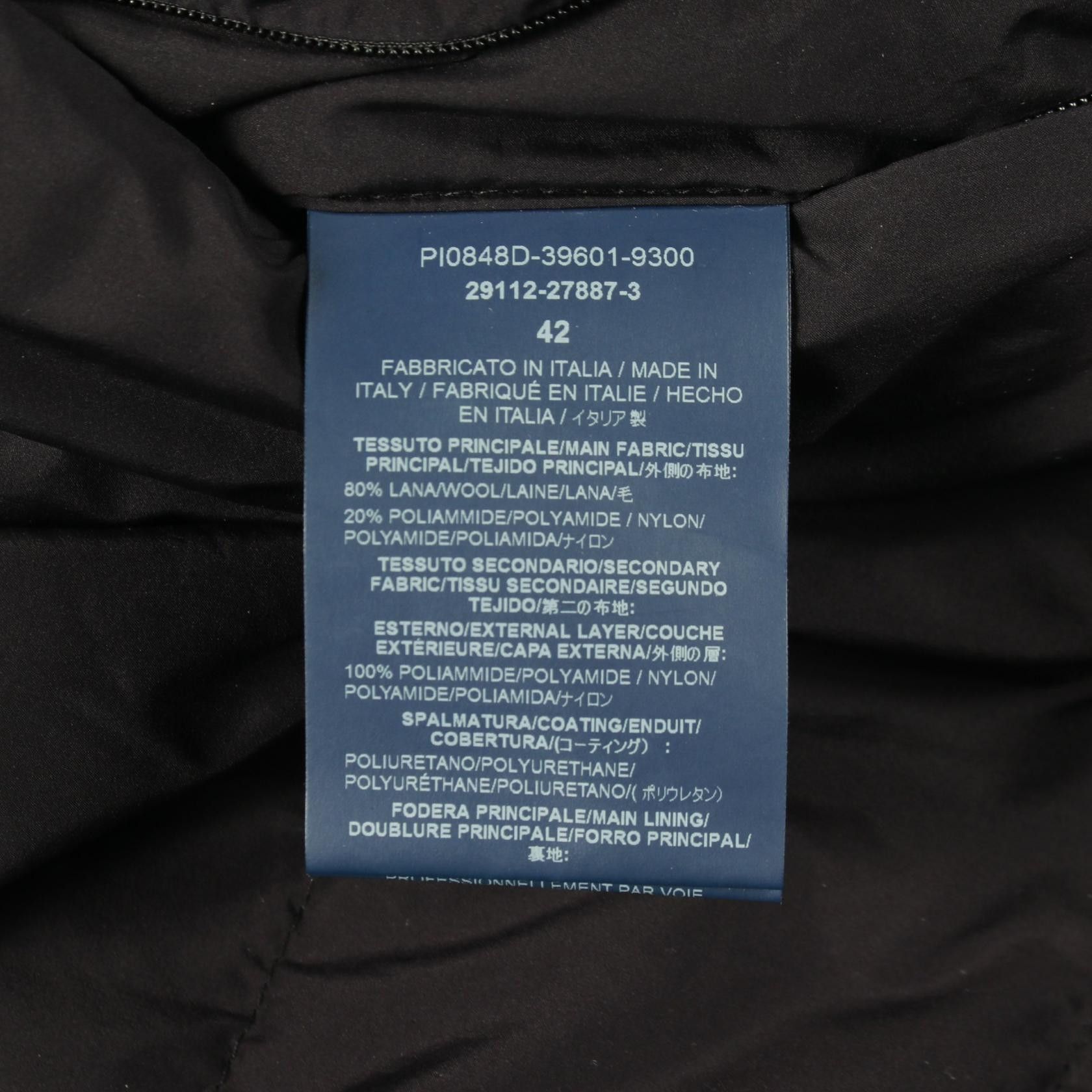 Other Other Herno Wool Nylon Down Jacket Textile Outerwear DUTY FREE for USA Size ONE SIZE - 5 Thumbnail