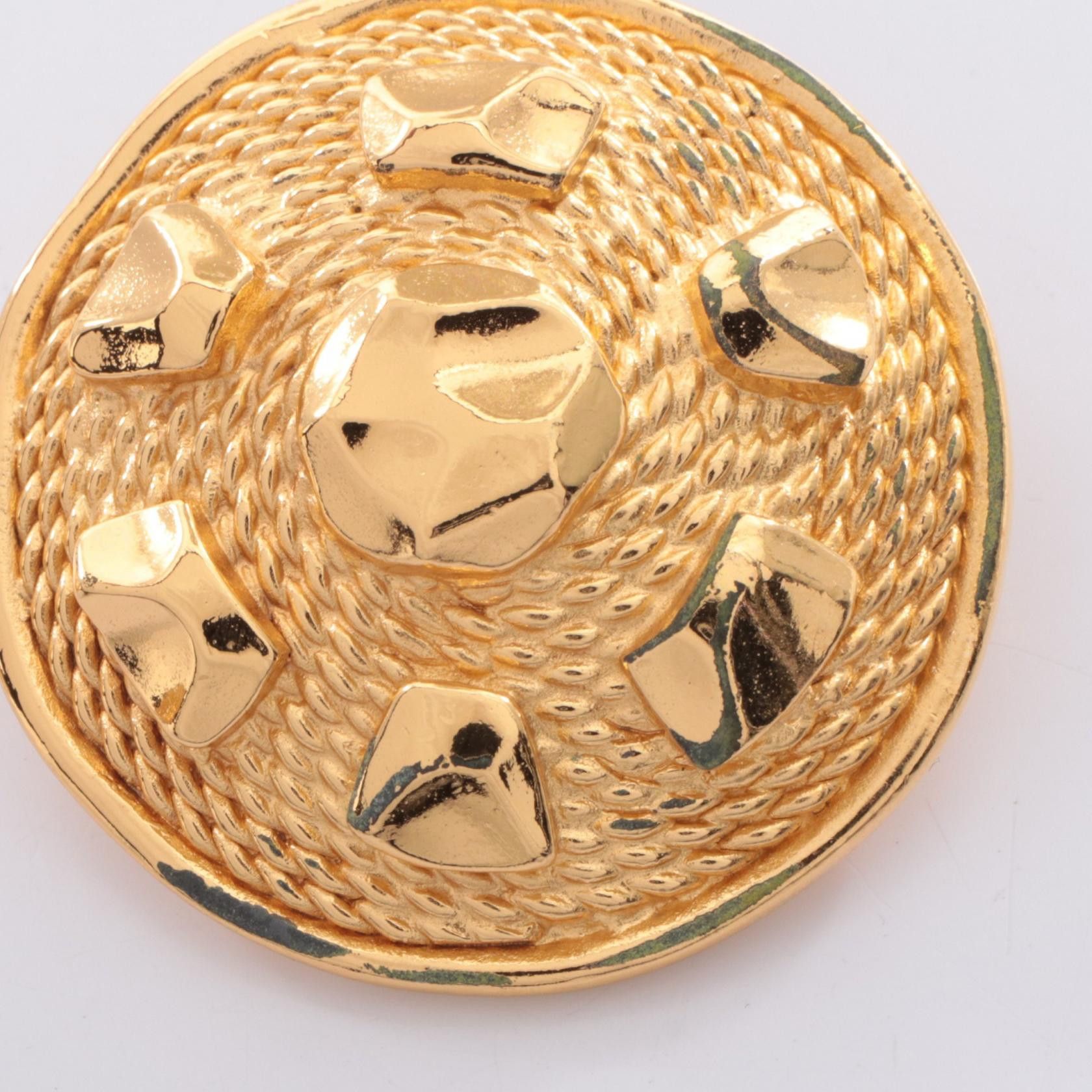 Dior Dior Christian Dior Round Earrings Metal Earrings DUTY FREE for USA Size ONE SIZE - 5 Thumbnail