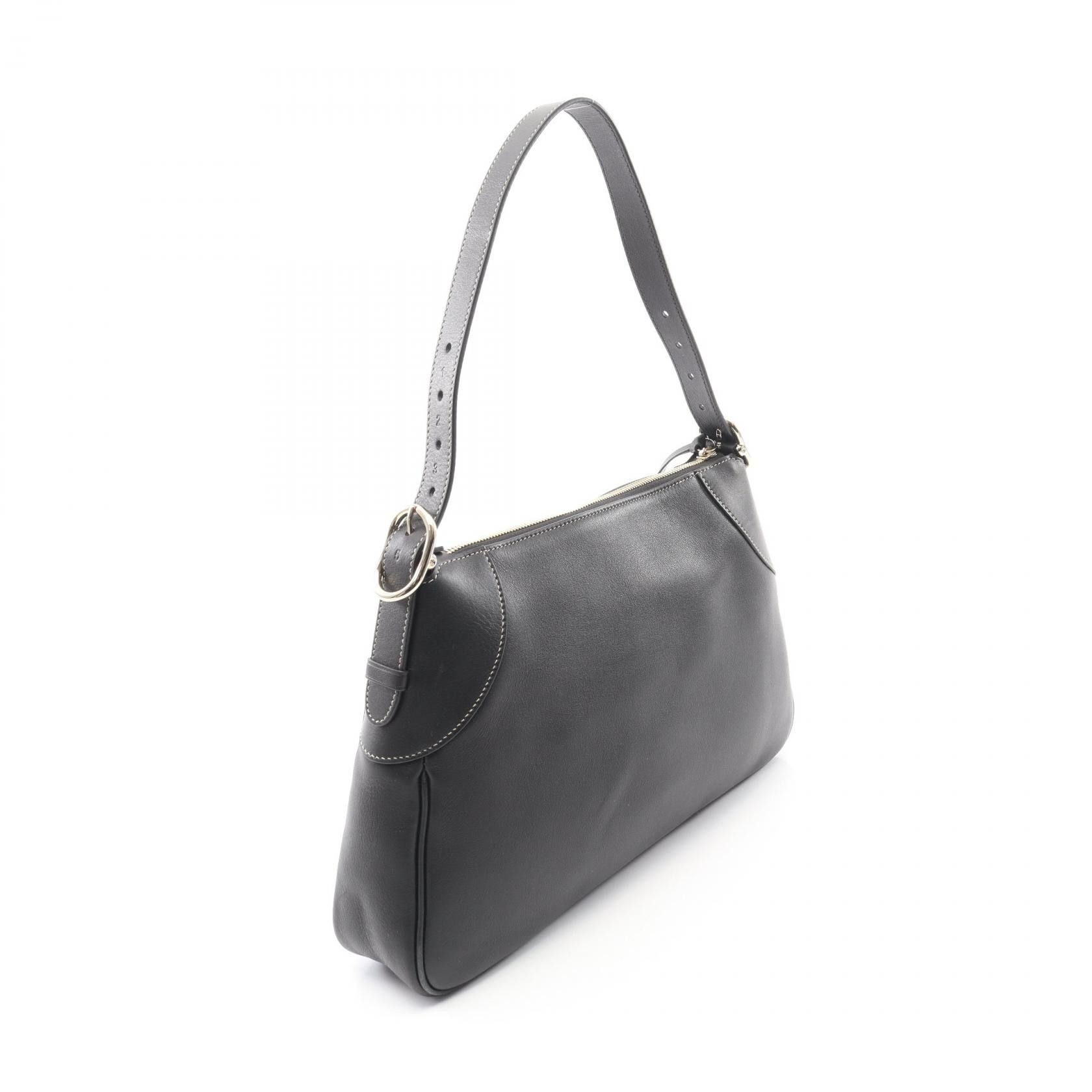 Gucci Gucci Gucci GG Emblem Leather Shoulder Bag Leather Shoulder Bag 815217 DUTY FREE for USA Size ONE SIZE - 2 Thumbnail
