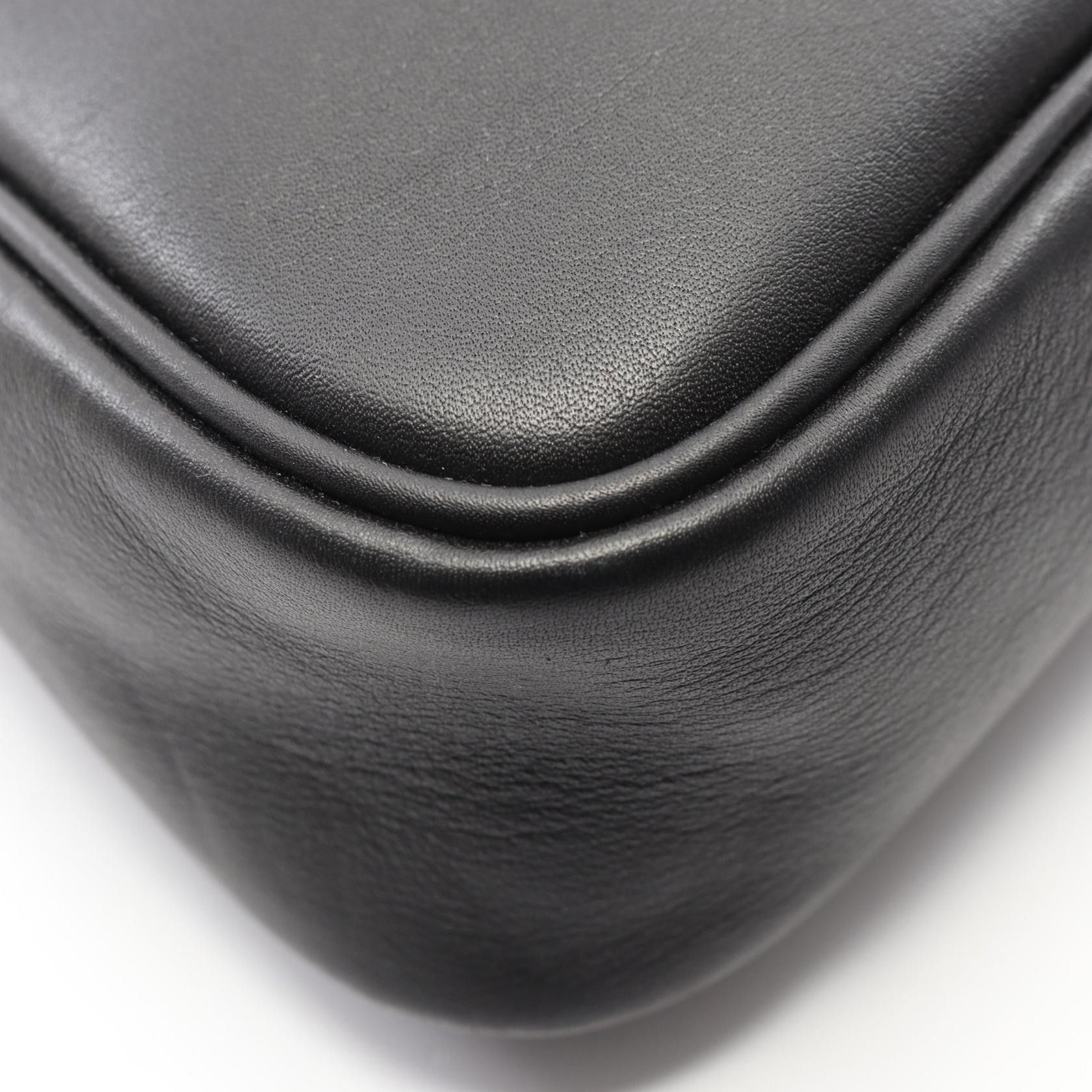 Gucci Gucci Gucci GG Emblem Leather Shoulder Bag Leather Shoulder Bag 815217 DUTY FREE for USA Size ONE SIZE - 5 Thumbnail
