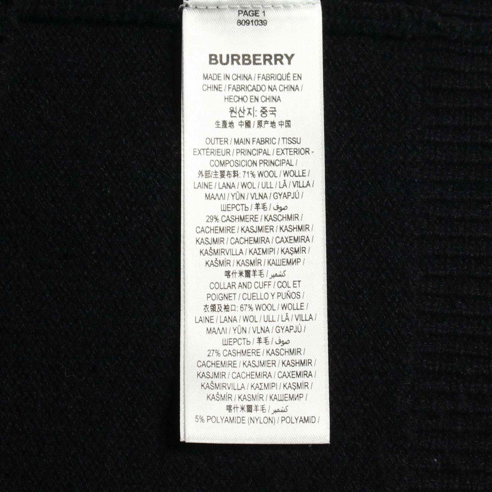 Burberry Burberry Burberry Icon Stripe Wool Cashmere Knitwear Textile Tops 8091039 DUTY FREE for USA Size ONE SIZE - 4 Thumbnail
