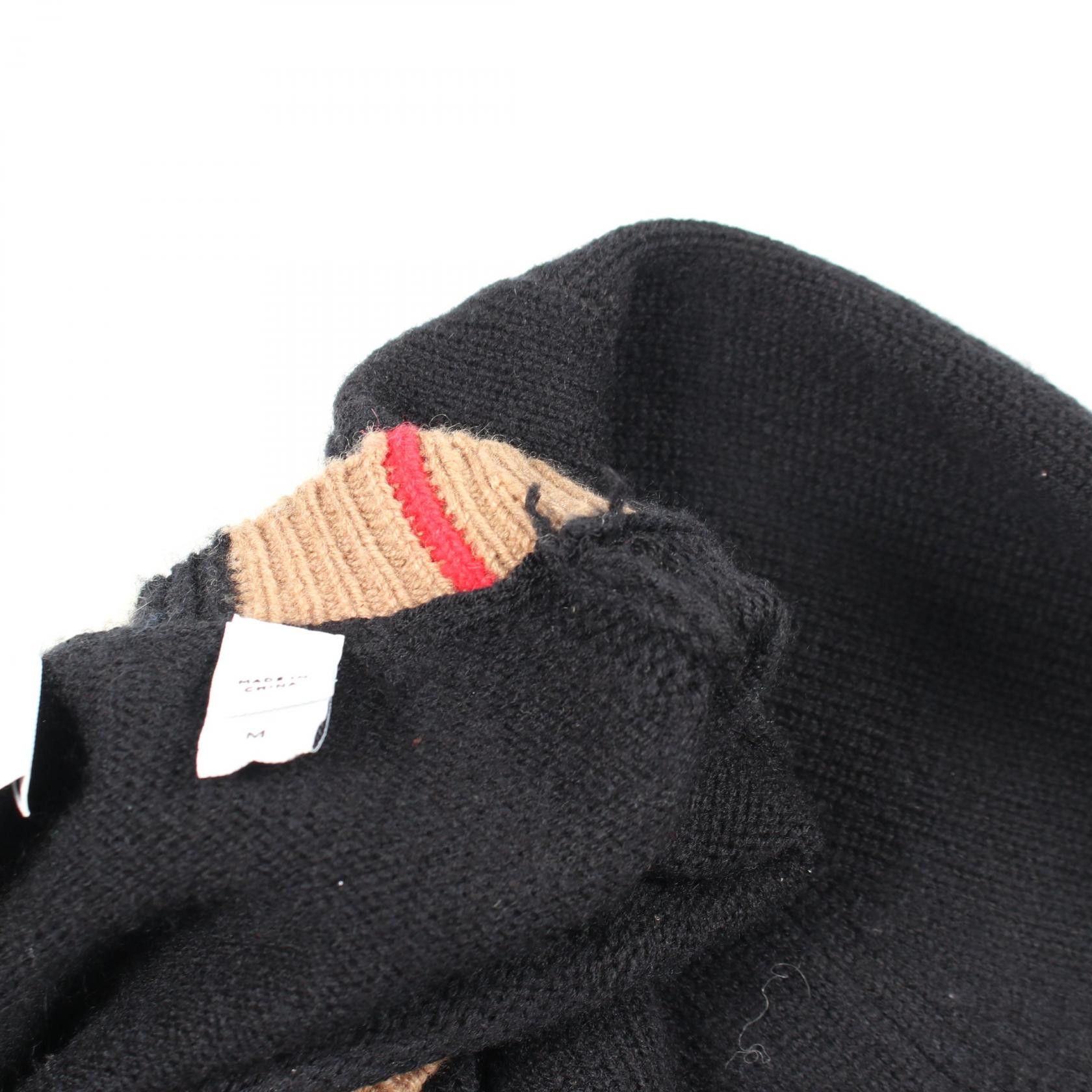 Burberry Burberry Burberry Icon Stripe Wool Cashmere Knitwear Textile Tops 8091039 DUTY FREE for USA Size ONE SIZE - 6 Thumbnail