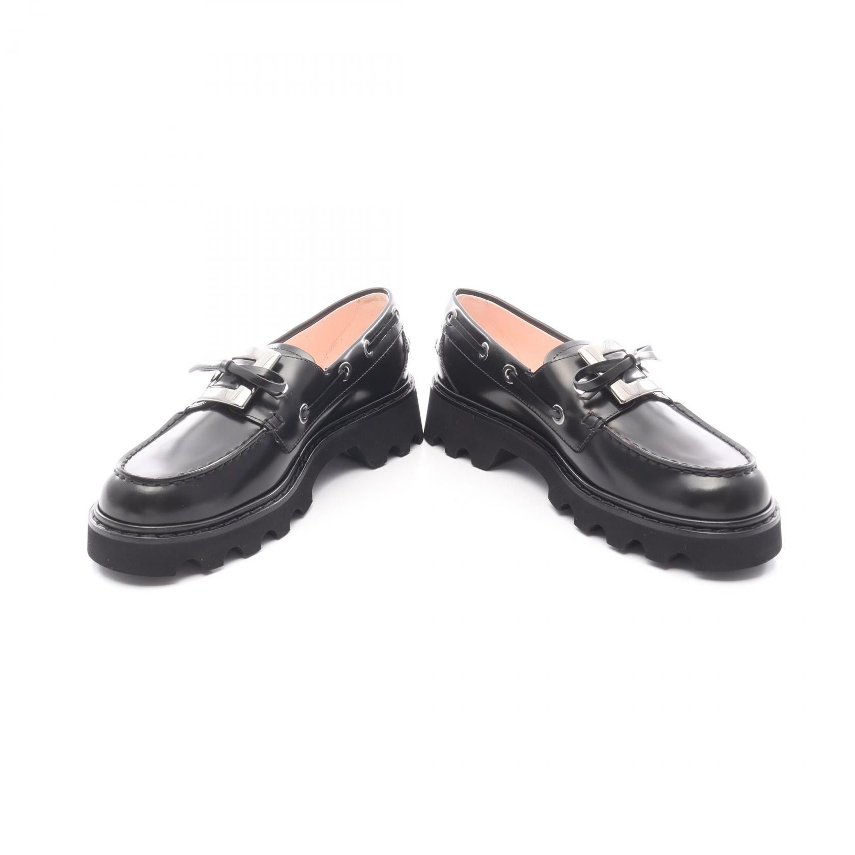 Roger Vivier Roger Vivier Roger Vivier Viv Ranger Track Metal Leather Loafers Leather Shoes DUTY FREE for USA Size ONE SIZE - 3 Thumbnail