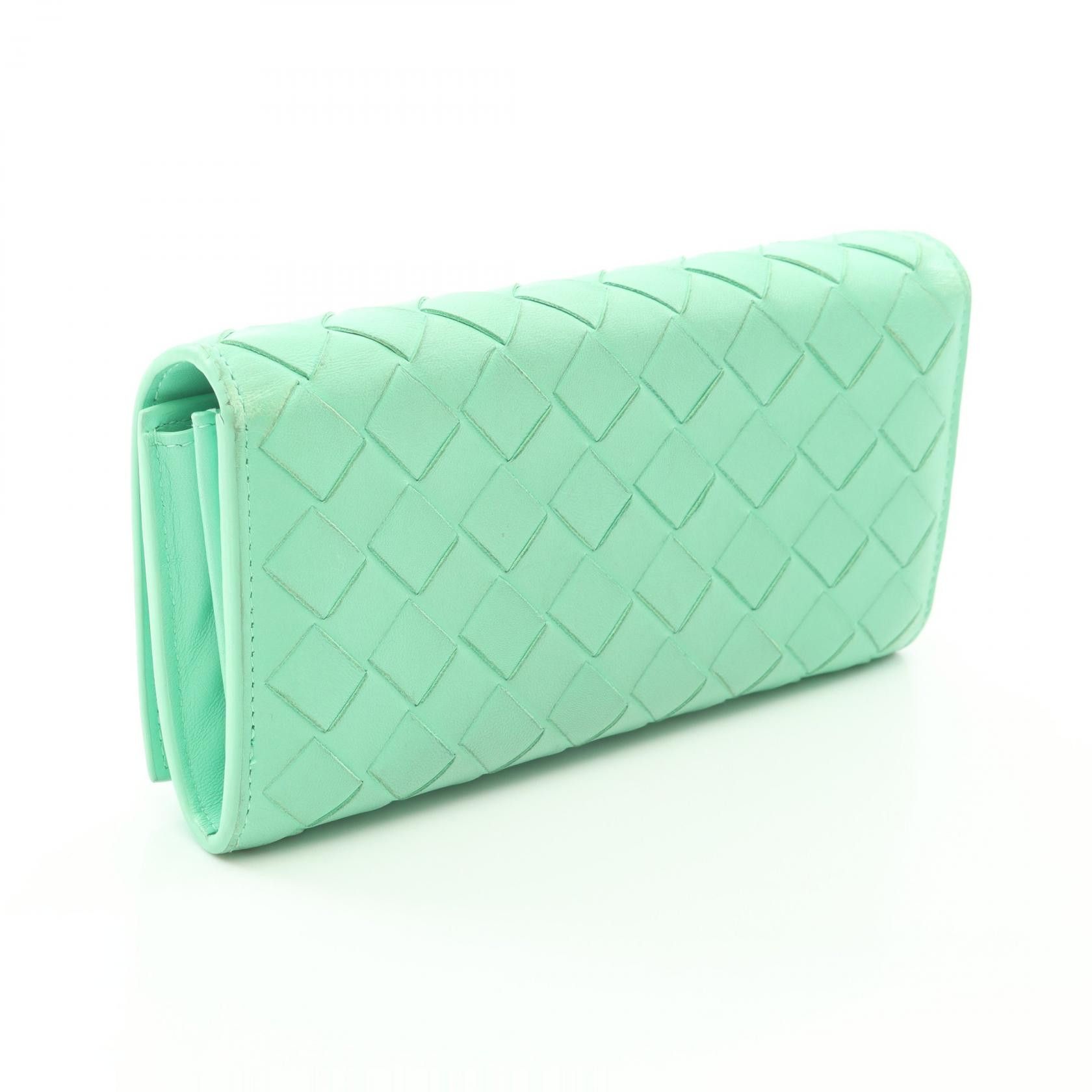 Bottega Veneta Bottega Veneta Bottega Veneta Intrecciato Leather Long Bifold Wallet Leather Long Wallet DUTY FREE for USA Size ONE SIZE - 2 Thumbnail