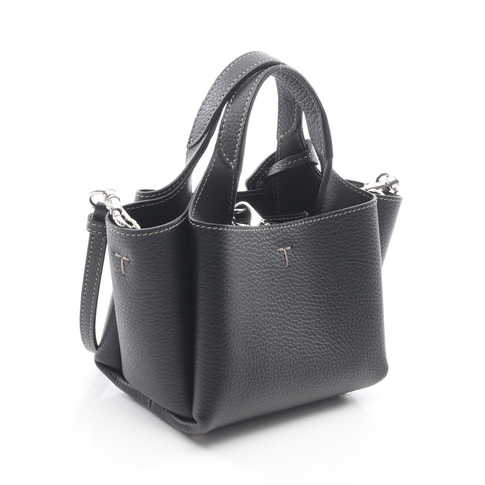 Tod's Tod's Tod's T Timeless Leather Handbag Leather Handbag XBWAPAFL000QRIB999 DUTY FREE for USA Size ONE SIZE - 2 Thumbnail