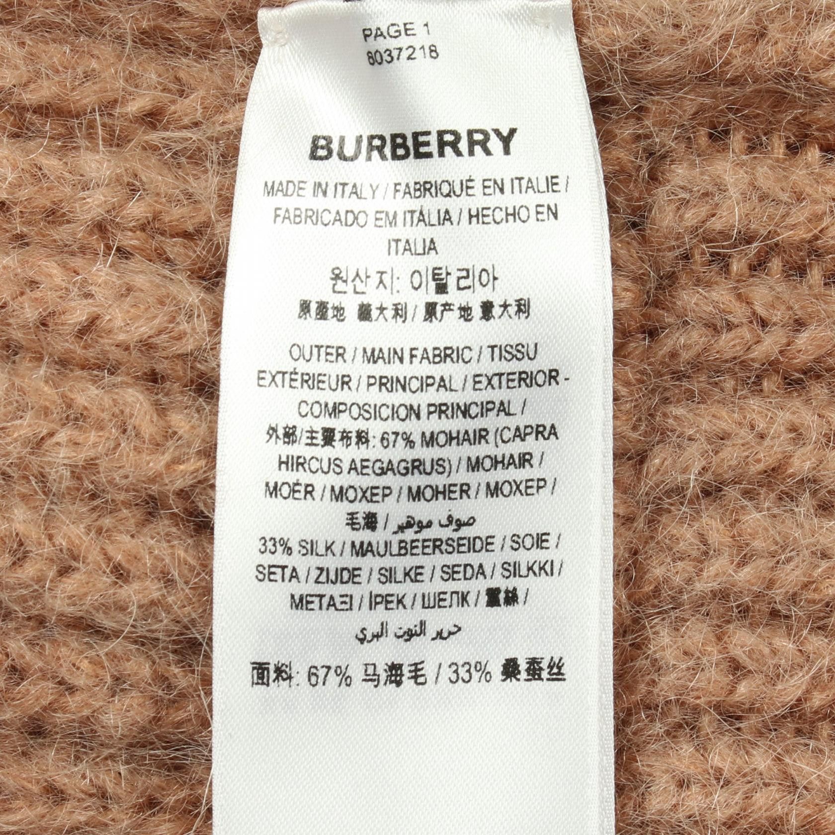 Burberry Burberry Burberry Silk Mohair Knit Top Textile Tops 8037218 DUTY FREE for USA Size ONE SIZE - 4 Thumbnail