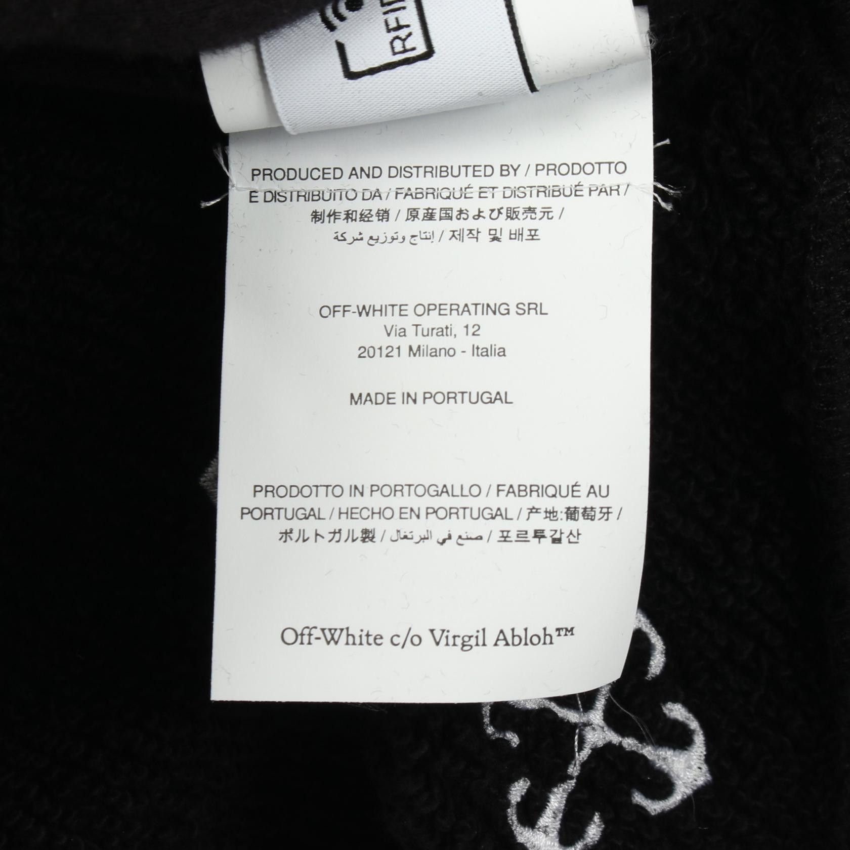 Off-White Off-White Off-White Cotton Sweatshirt Textile Sweatshirts & Hoodies OWBA079F24FLE002 DUTY FREE for USA Size ONE SIZE - 5 Thumbnail
