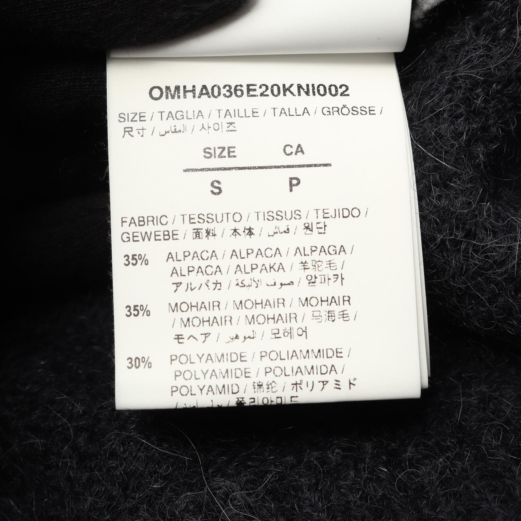 Off-White Off-White Off-White Arrow Alpaca Mohair Knitwear Textile Tops DUTY FREE for USA Size ONE SIZE - 4 Thumbnail