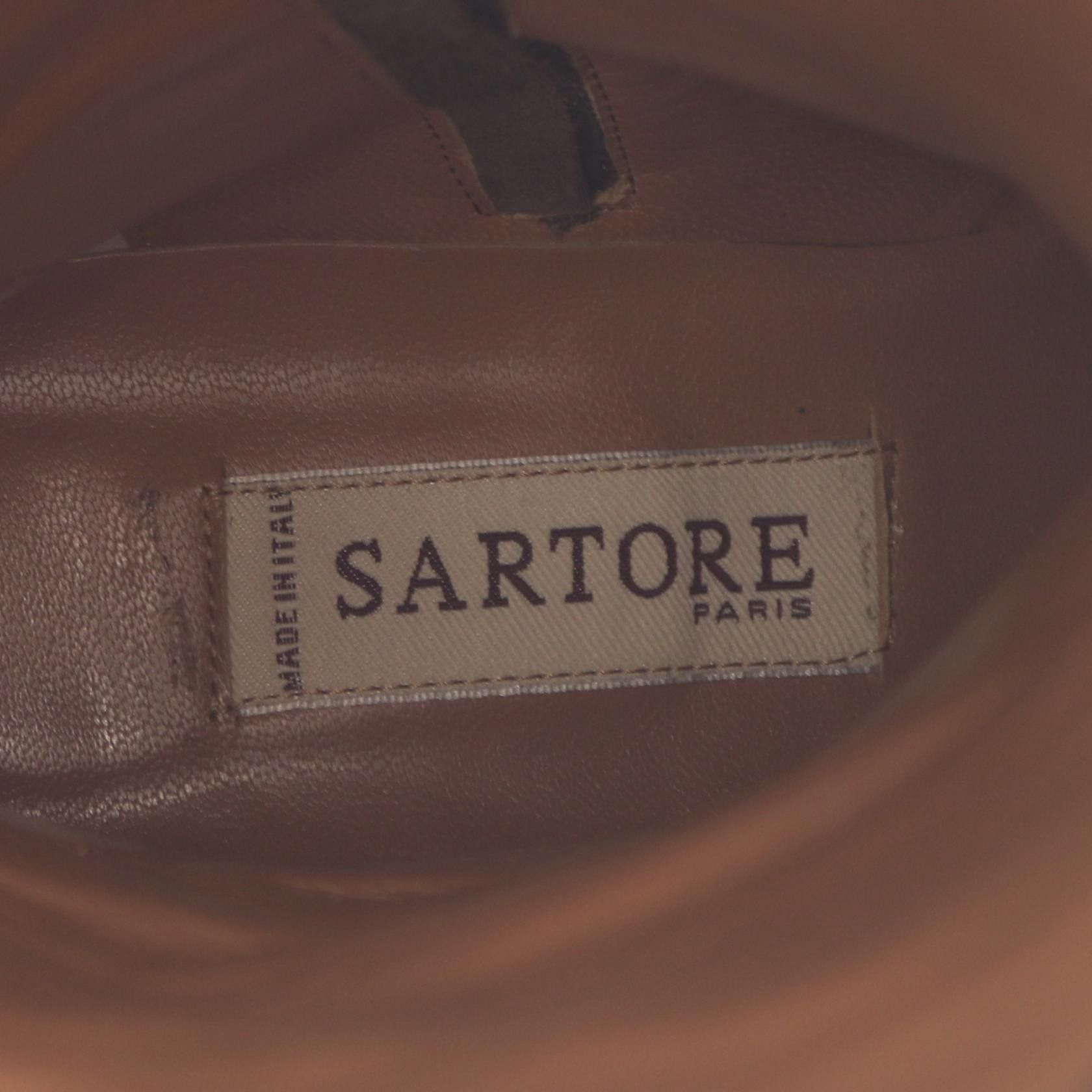Other Other Sartore Leather Boots Leather Shoes SR2006 DUTY FREE for USA Size ONE SIZE - 5 Thumbnail