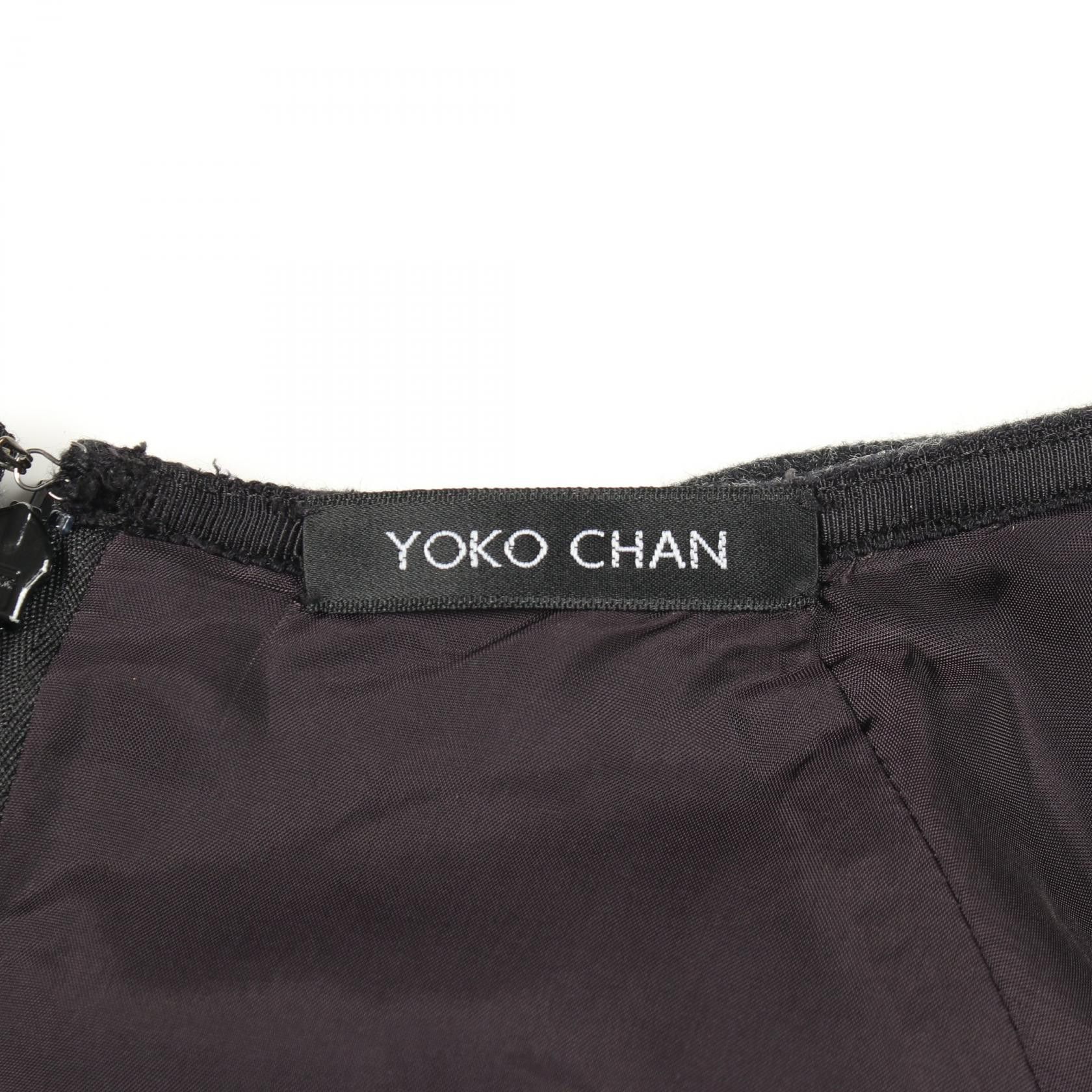 Other Other YOKO CHAN Wool Mini Skirt Textile Skirts YCS-13FW-007 DUTY FREE for USA Size ONE SIZE - 3 Thumbnail