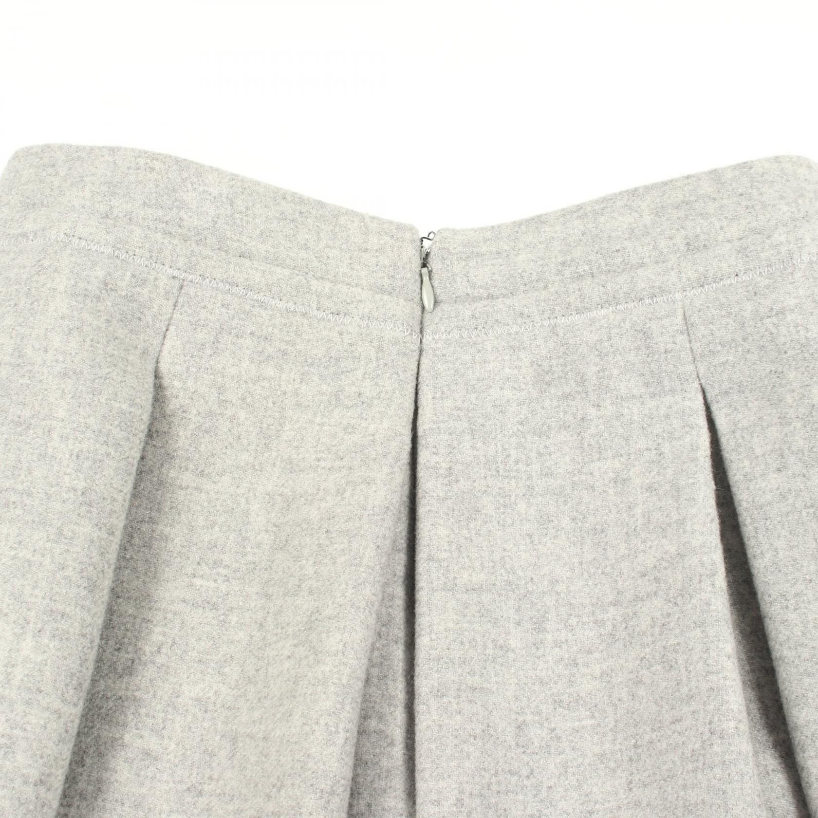 Miu Miu Miu Miu Miu Miu Pleated Wool Mini Skirt Textile Skirts MG720 DUTY FREE for USA Size ONE SIZE - 6 Thumbnail