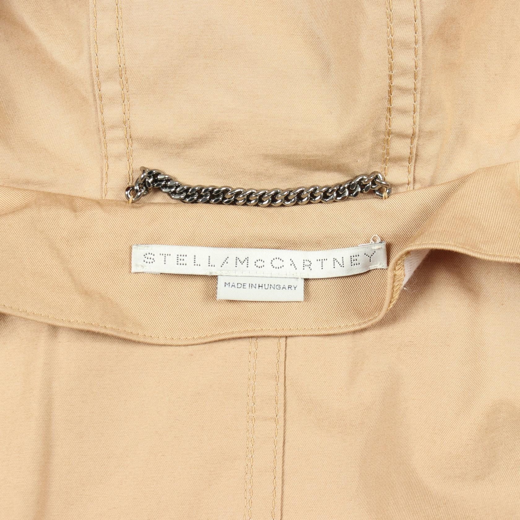 Stella McCartney Stella Mccartney Stella McCartney KAYLAH PARKA Cotton Outerwear Textile Outerwear 599855 DUTY FREE for USA Size ONE SIZE - 3 Thumbnail