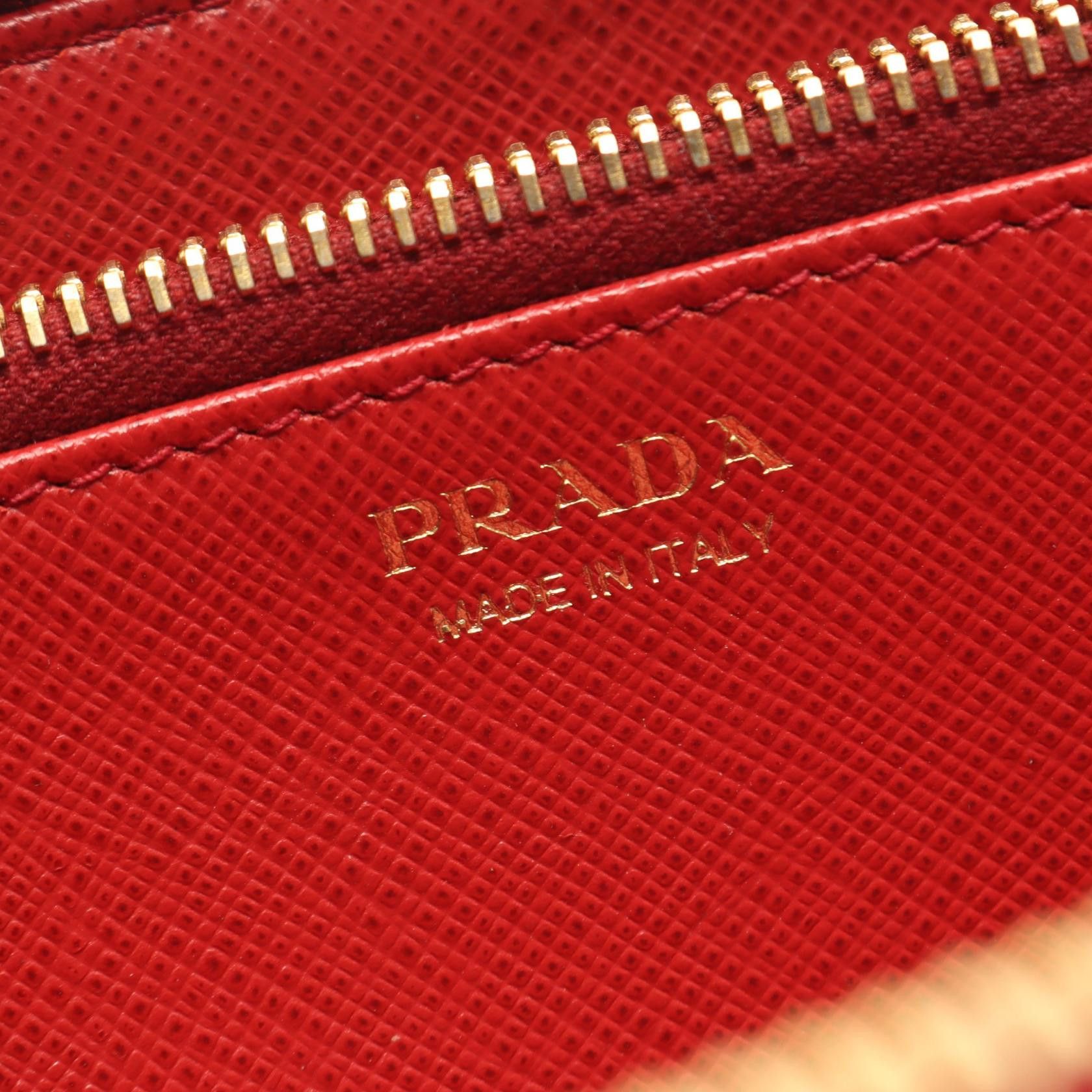 Prada Prada Prada Leather Long Wallet Leather Long Wallet DUTY FREE for USA Size ONE SIZE - 4 Thumbnail
