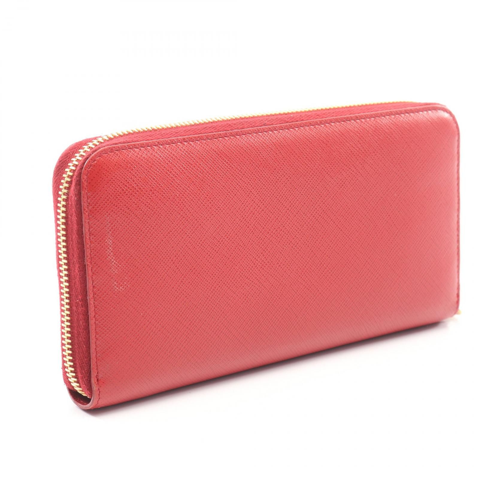 Prada Prada Prada Leather Long Wallet Leather Long Wallet DUTY FREE for USA Size ONE SIZE - 2 Thumbnail