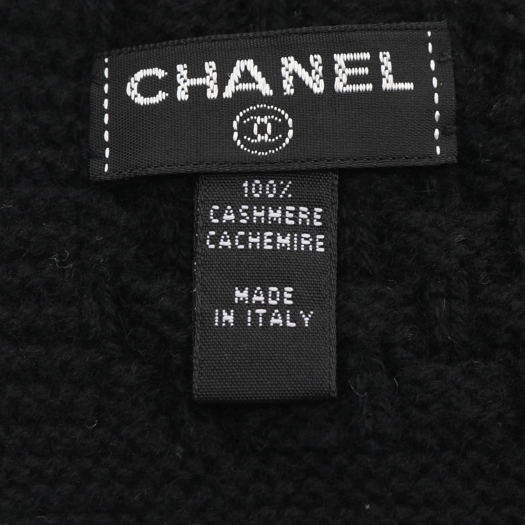 Chanel Chanel Chanel Cashmere Scarf Textile Scarf DUTY FREE for USA Size ONE SIZE - 4 Thumbnail