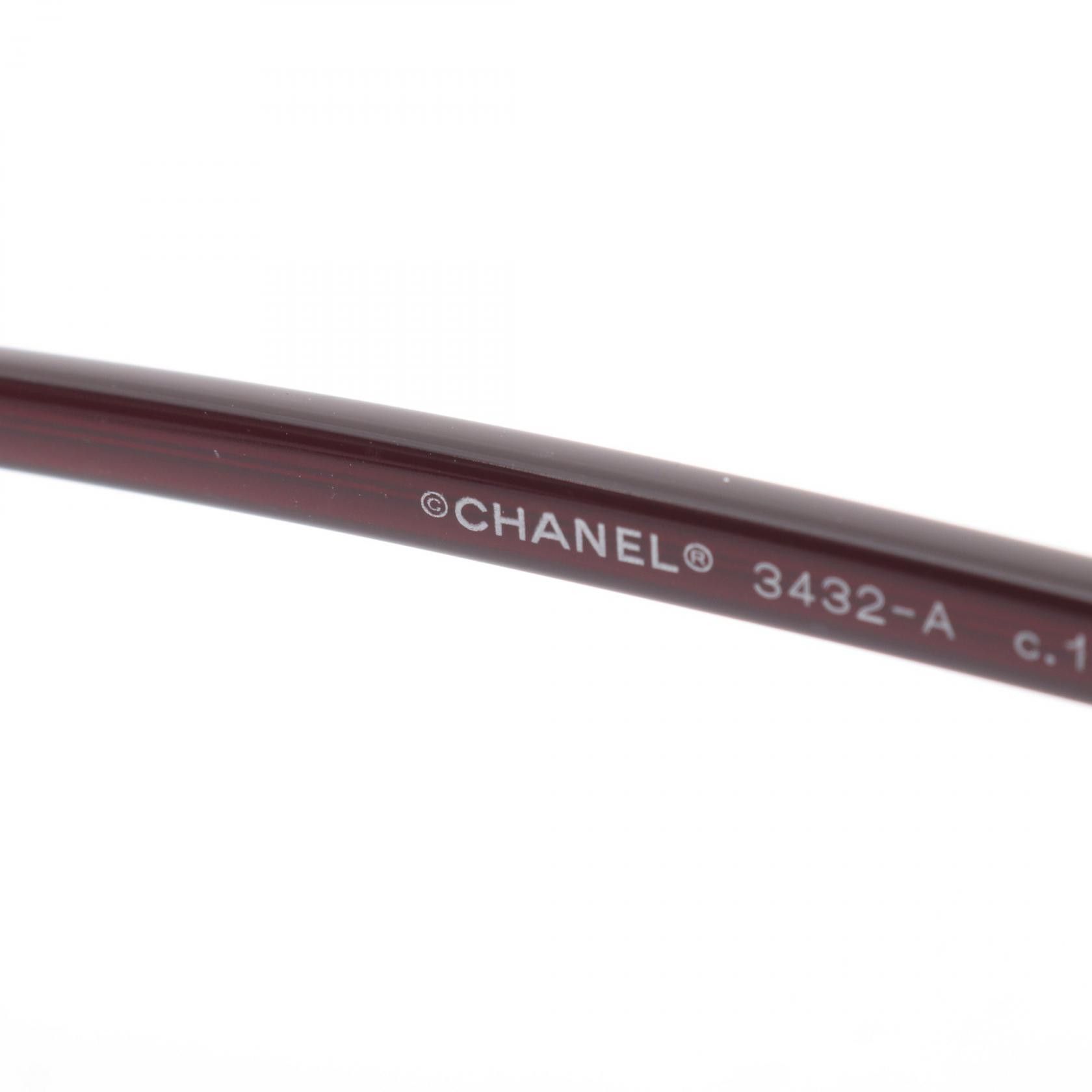 Chanel Chanel Chanel Optical Glasses Plastic / Synthetic Glasses DUTY FREE for USA Size ONE SIZE - 4 Thumbnail
