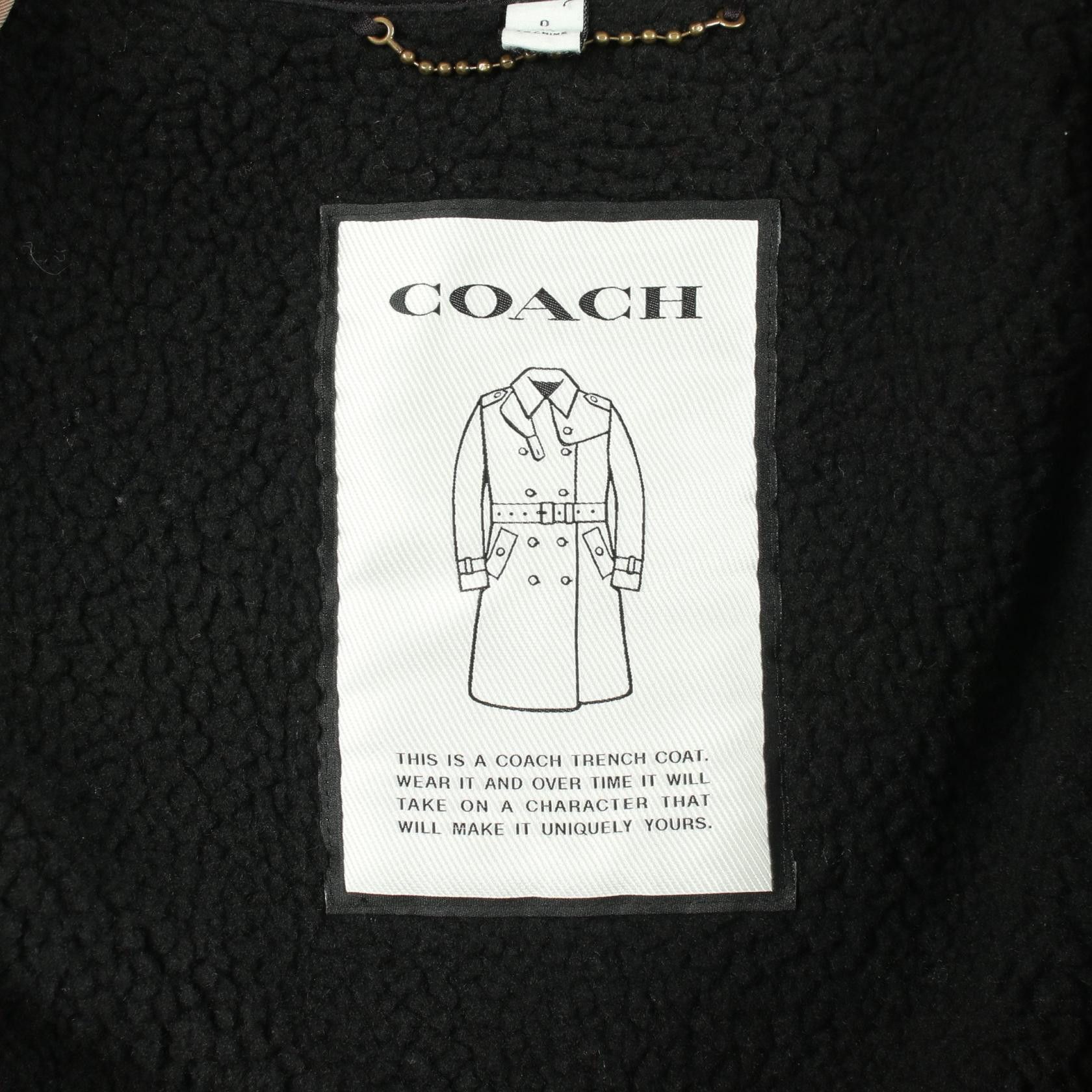 Coach Coach COACH Cotton Trench Coat Textile Outerwear C6013 DUTY FREE for USA Size ONE SIZE - 3 Thumbnail