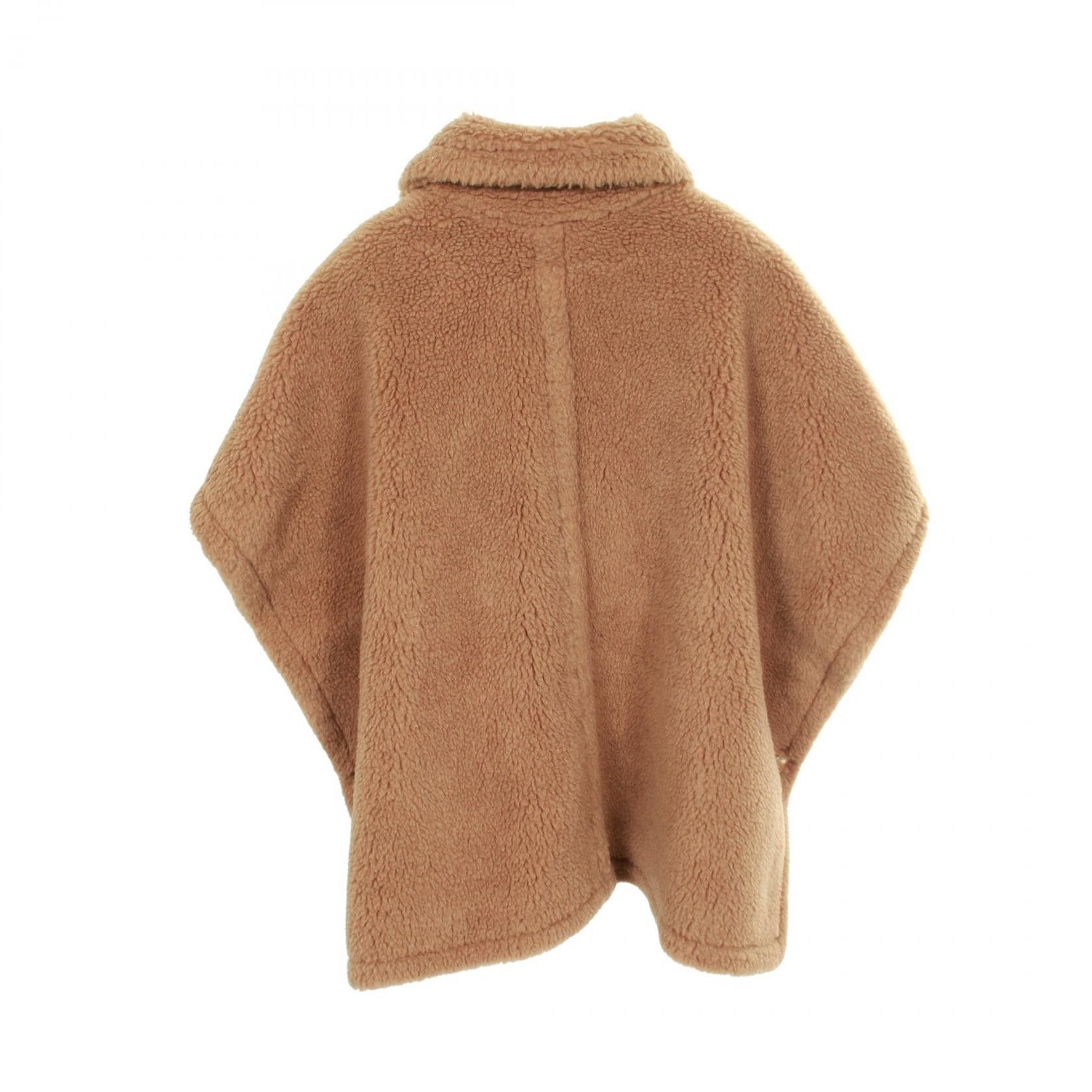 Max Mara Max Mara Max Mara TEBE Camel Cape Textile Outerwear DUTY FREE for USA Size ONE SIZE - 2 Thumbnail