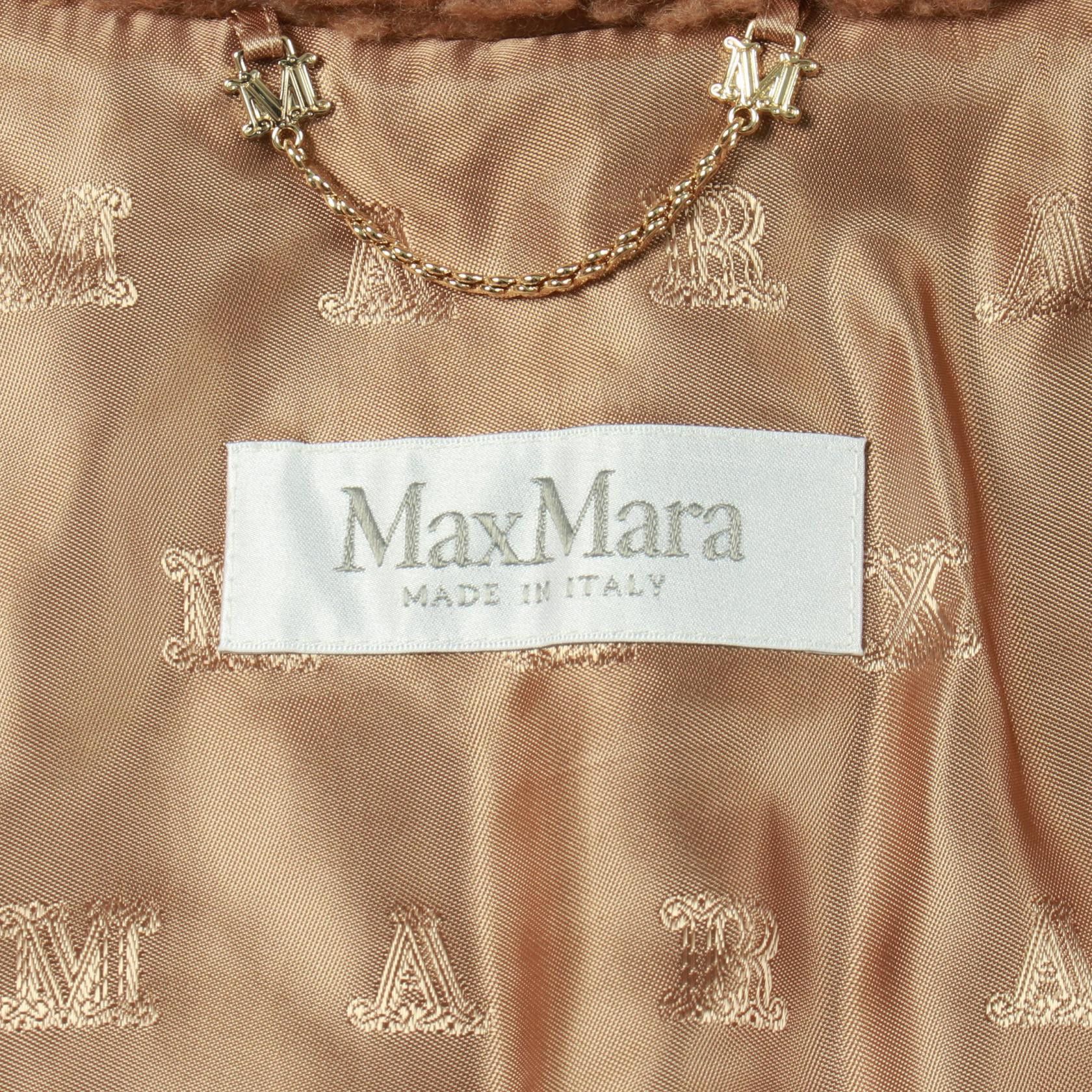 Max Mara Max Mara Max Mara TEBE Camel Cape Textile Outerwear DUTY FREE for USA Size ONE SIZE - 3 Thumbnail