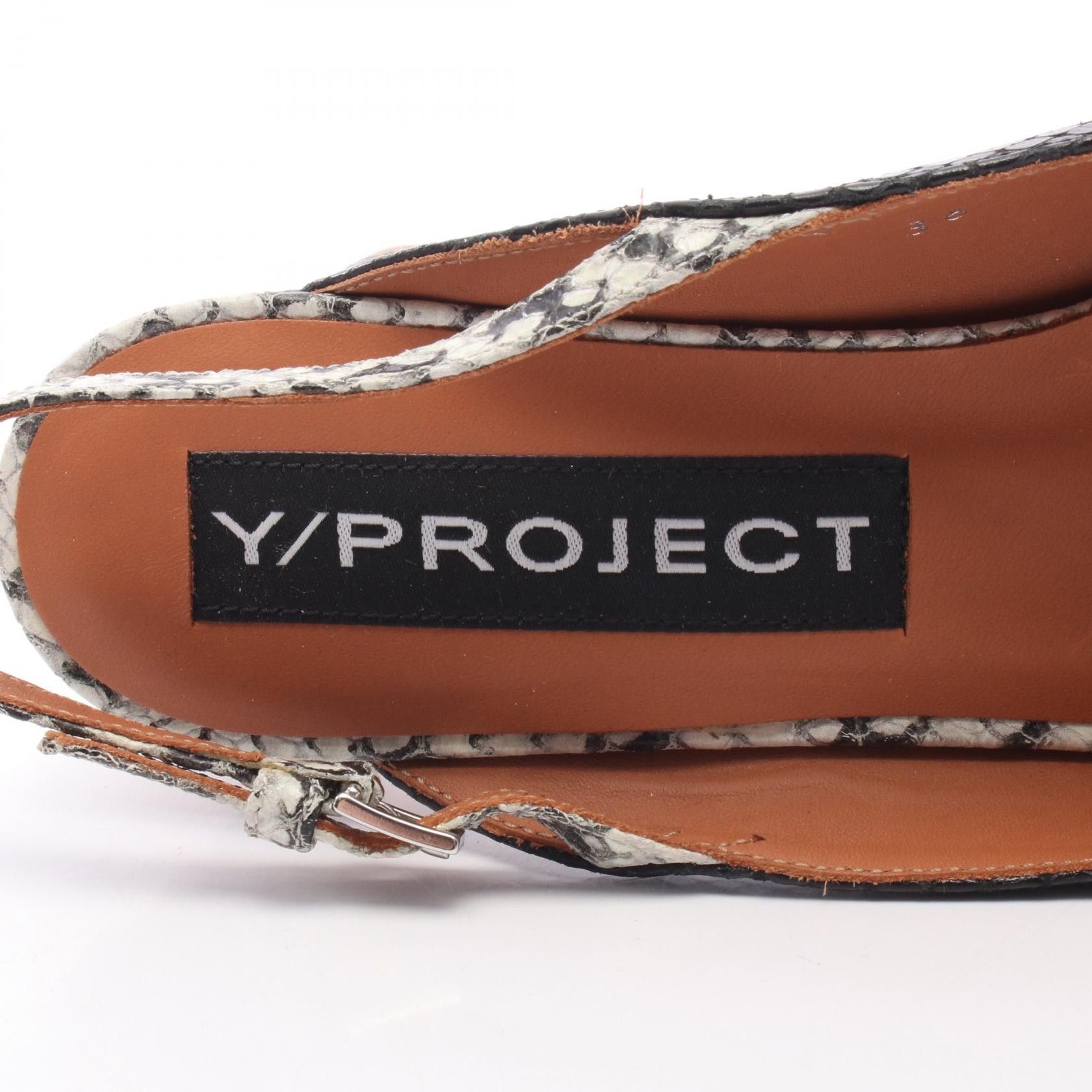 Other Other Y PROJECT Exotic Leather Leather Sandals Leather Shoes DUTY FREE for USA Size ONE SIZE - 5 Thumbnail