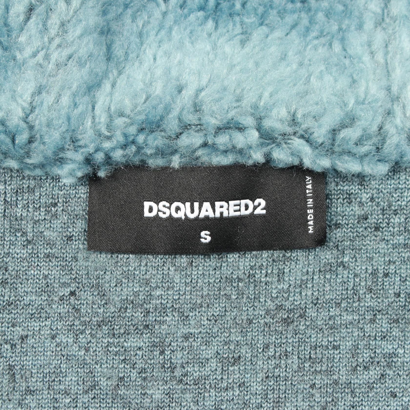 Dsquared2 Dsquared2 DSQUARED2 Faux Shearling Jacket Textile Outerwear DUTY FREE for USA Size ONE SIZE - 3 Thumbnail