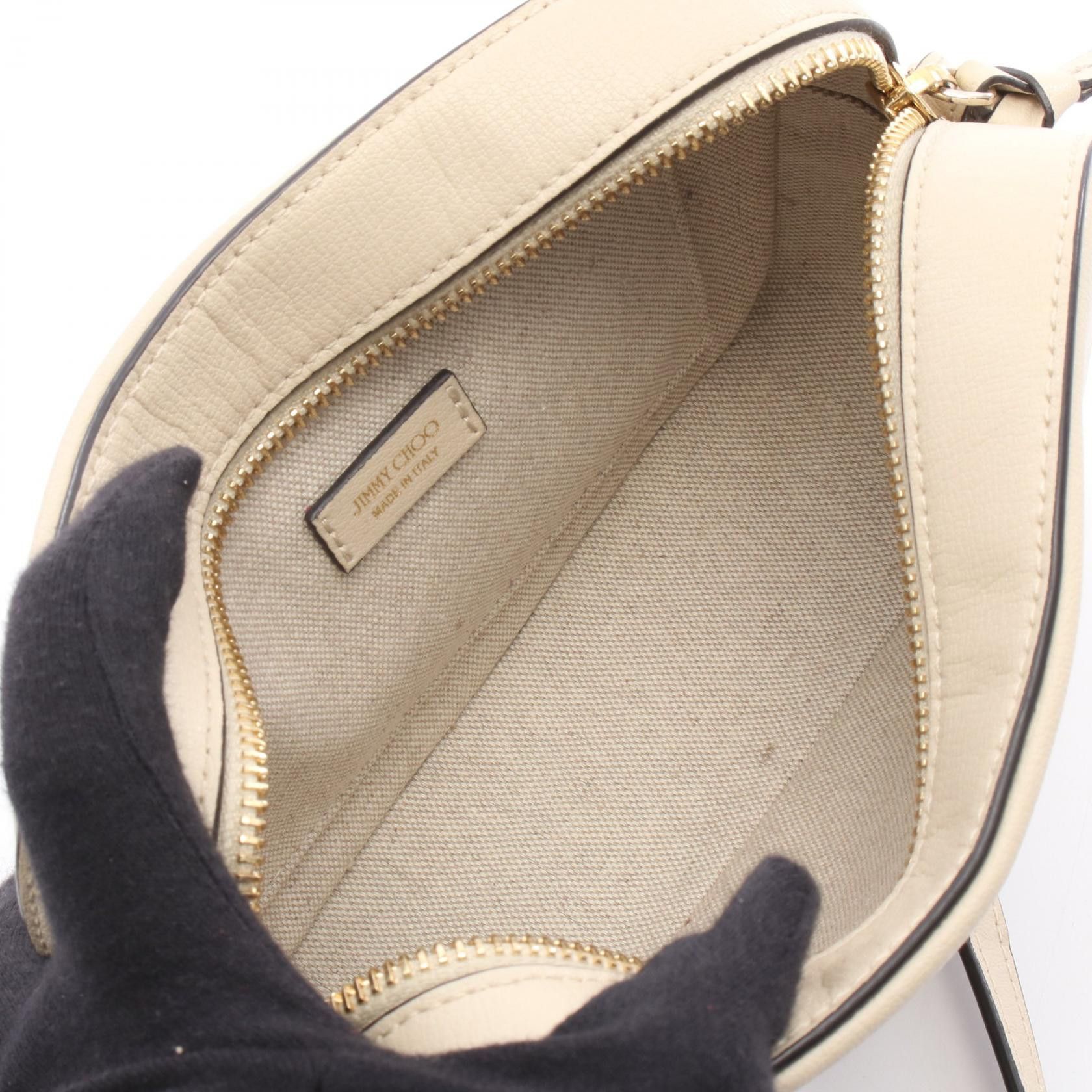 Jimmy Choo Jimmy Choo Jimmy Choo JC CAMERA Leather Shoulder Bag Leather Shoulder Bag DUTY FREE for USA Size ONE SIZE - 3 Thumbnail