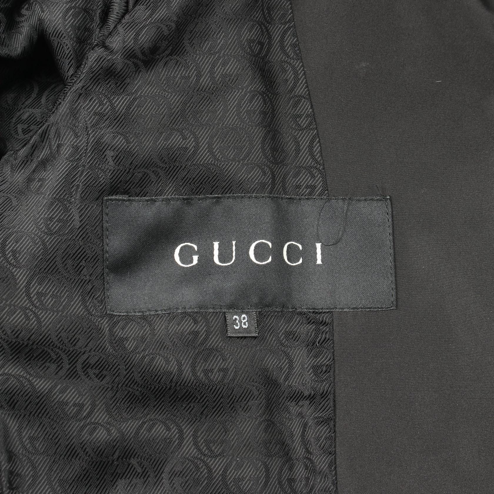 Gucci Gucci Gucci Polyester Coat Textile Outerwear 115877 DUTY FREE for USA Size ONE SIZE - 3 Thumbnail