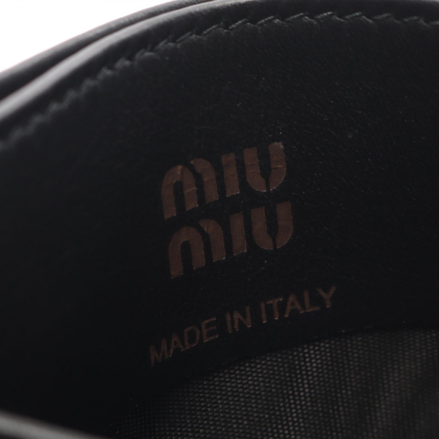Miu Miu Miu Miu Miu Miu FINE CALF LOGO leather card case Leather Card Case 5MC076 DUTY FREE for USA Size ONE SIZE - 4 Thumbnail