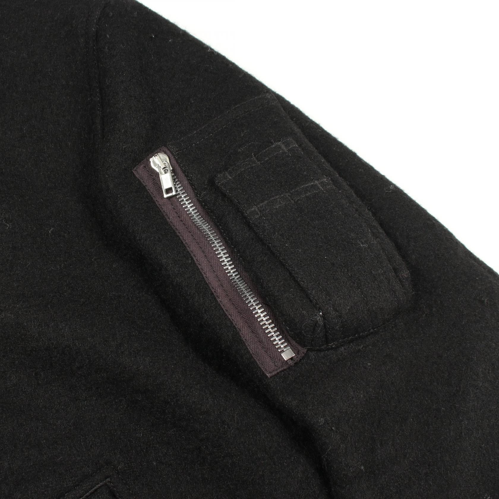 Rick Owens Rick Owens Rick Owens Wool Flight Jacket Textile Outerwear RU18F1791-WB DUTY FREE for USA Size ONE SIZE - 9 Thumbnail