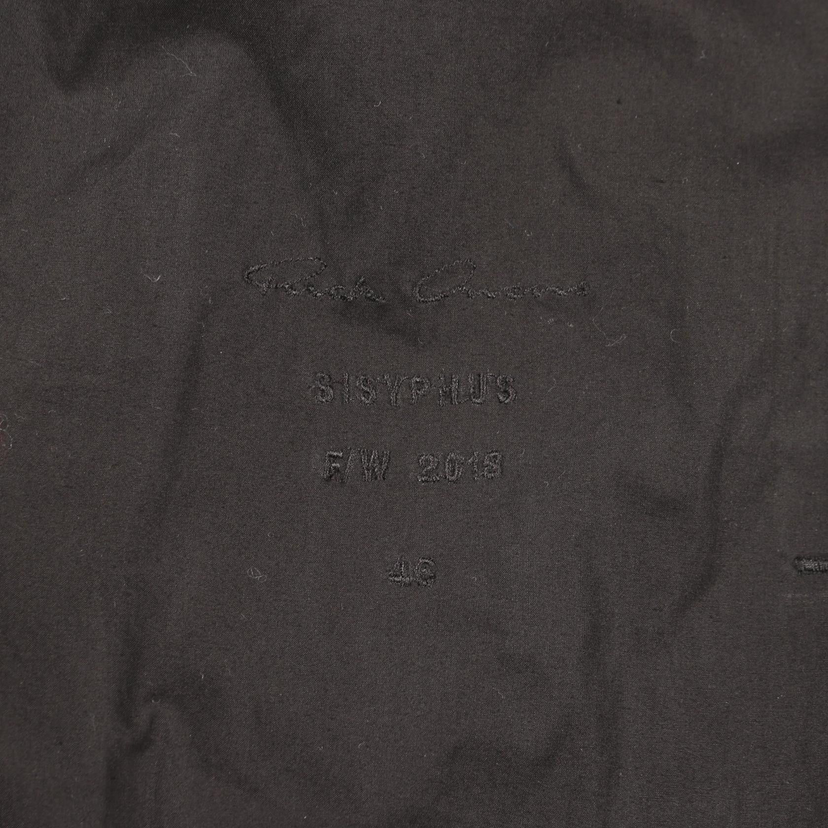 Rick Owens Rick Owens Rick Owens Wool Flight Jacket Textile Outerwear RU18F1791-WB DUTY FREE for USA Size ONE SIZE - 3 Thumbnail