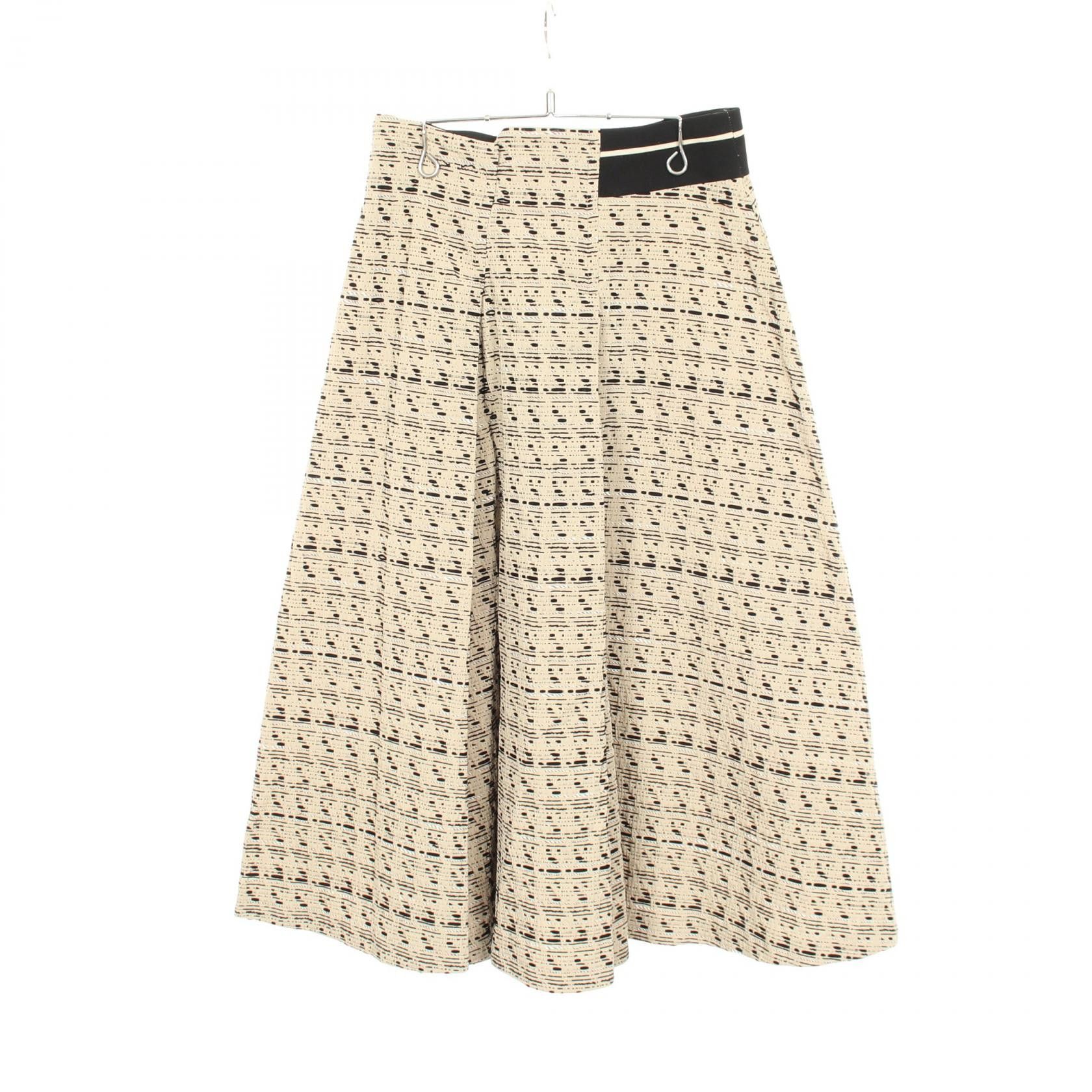 Other Other ADORE Inlay Jacquard Polyester Skirt Textile Skirts DUTY FREE for USA Size ONE SIZE - 2 Thumbnail