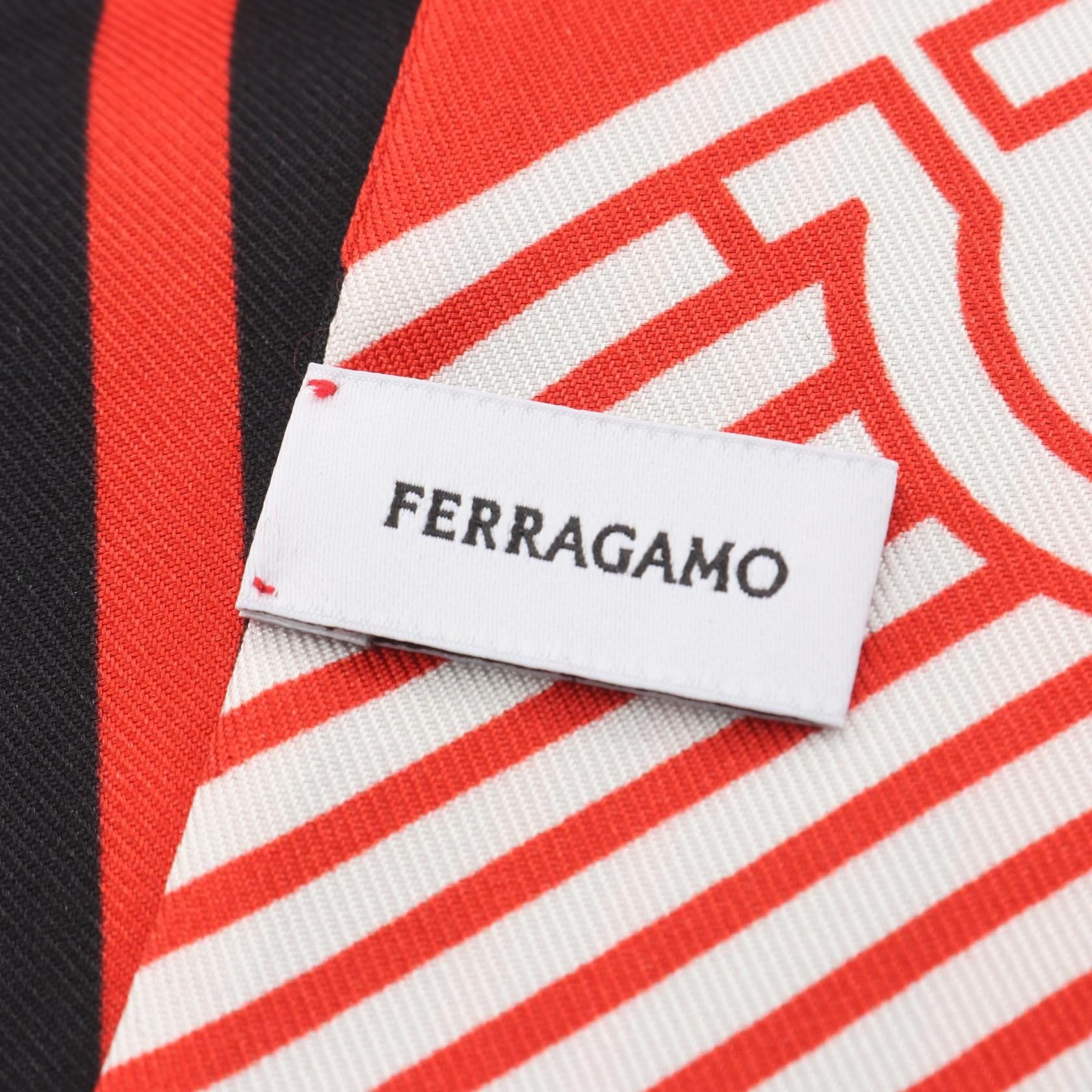 Salvatore Ferragamo Salvatore Ferragamo Salvatore Ferragamo Silk Scarf Textile Scarf DUTY FREE for USA Size ONE SIZE - 4 Thumbnail