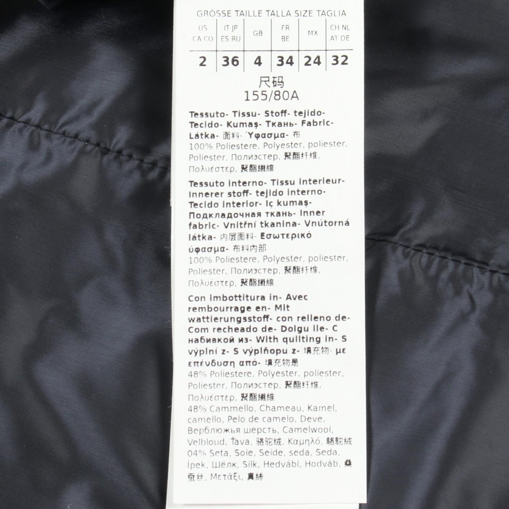 Max Mara Max Mara Max Mara The Cube Polyester Coat Textile Outerwear 24294860646 DUTY FREE for USA Size ONE SIZE - 6 Thumbnail