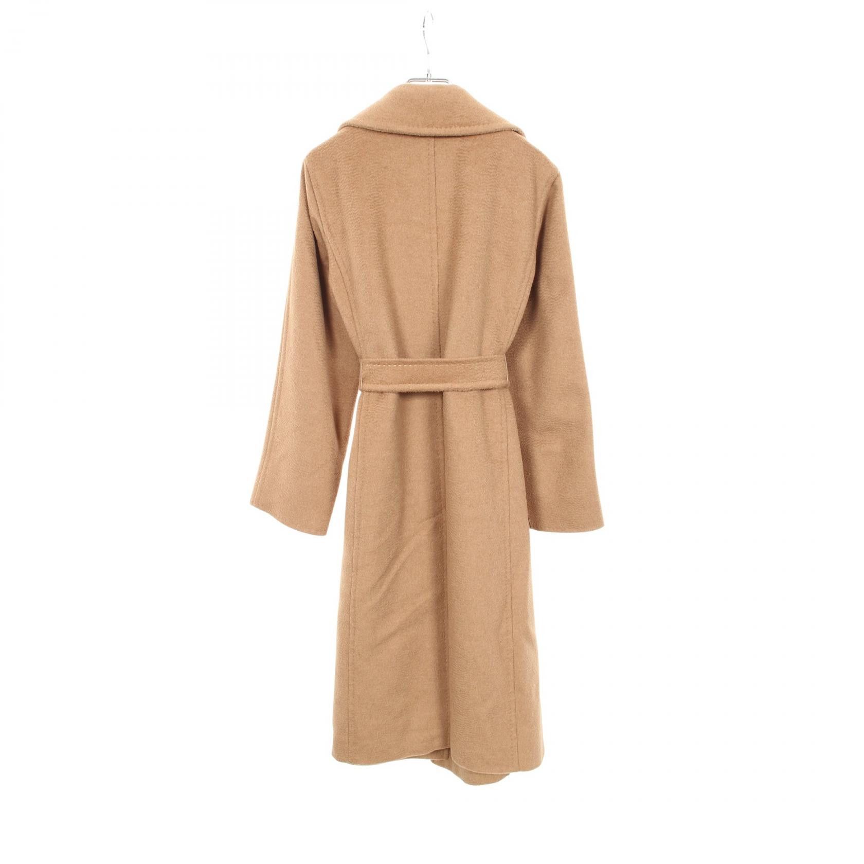Max Mara Max Mara Max Mara MANUELA Camel Coat Textile Outerwear MANUELA DUTY FREE for USA Size ONE SIZE - 2 Thumbnail