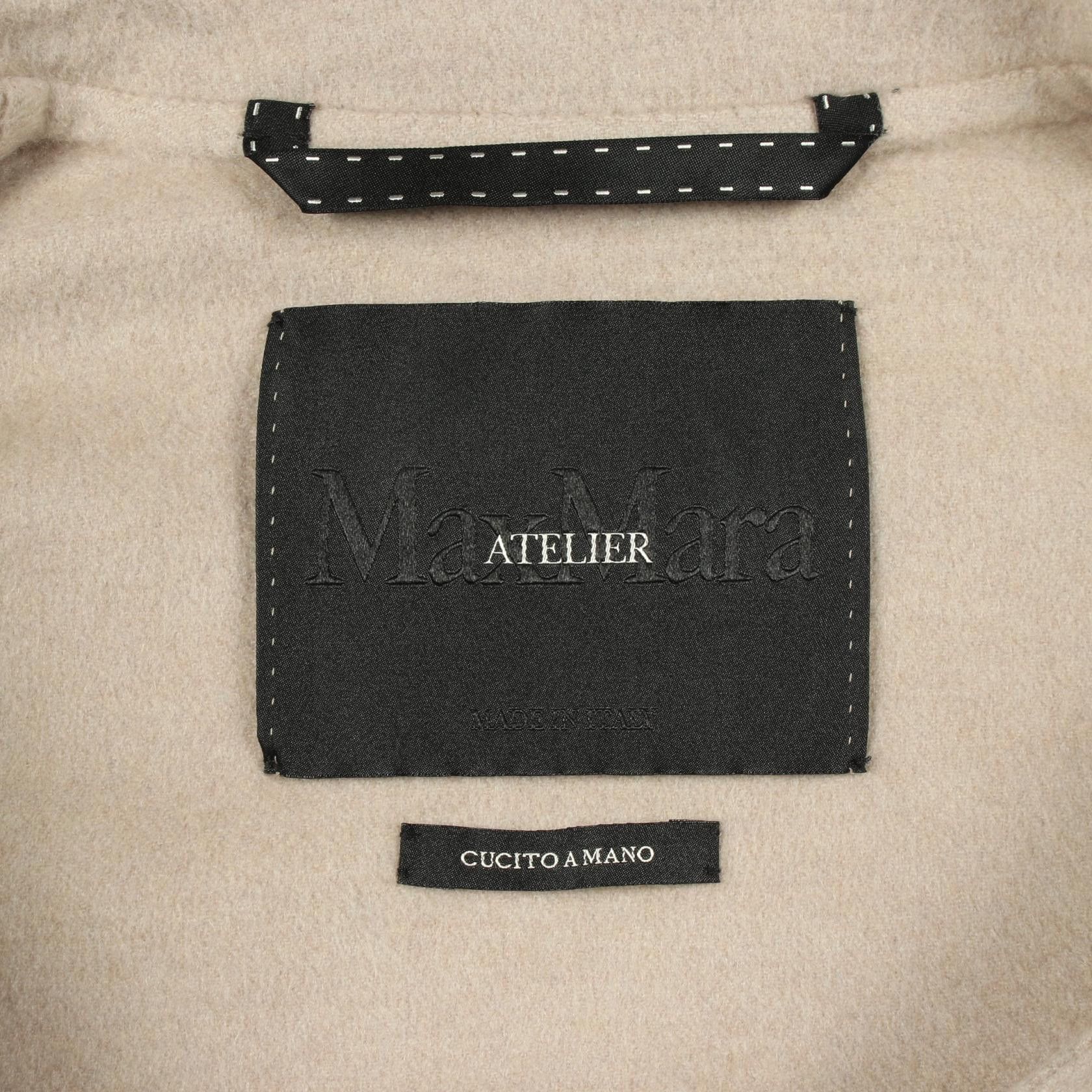 Max Mara Max Mara Max Mara ATELIER Cashmere Coat Textile Outerwear DUTY FREE for USA Size ONE SIZE - 3 Thumbnail