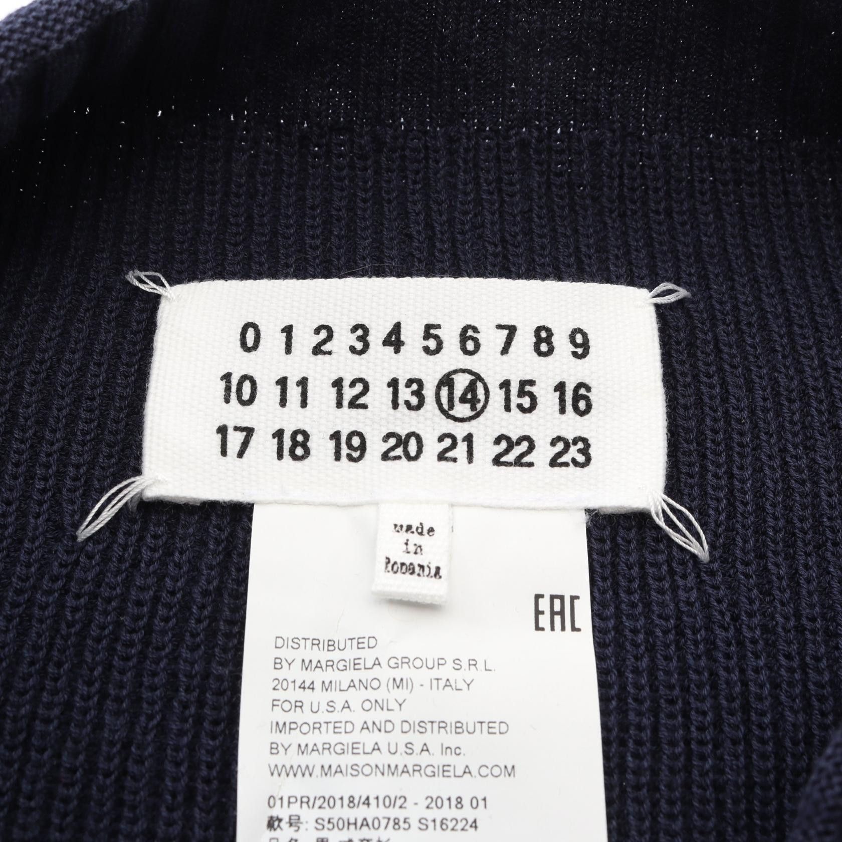 Maison Margiela Maison Margiela Maison Margiela 14 Cotton Knit Top Textile Tops DUTY FREE for USA Size ONE SIZE - 3 Thumbnail