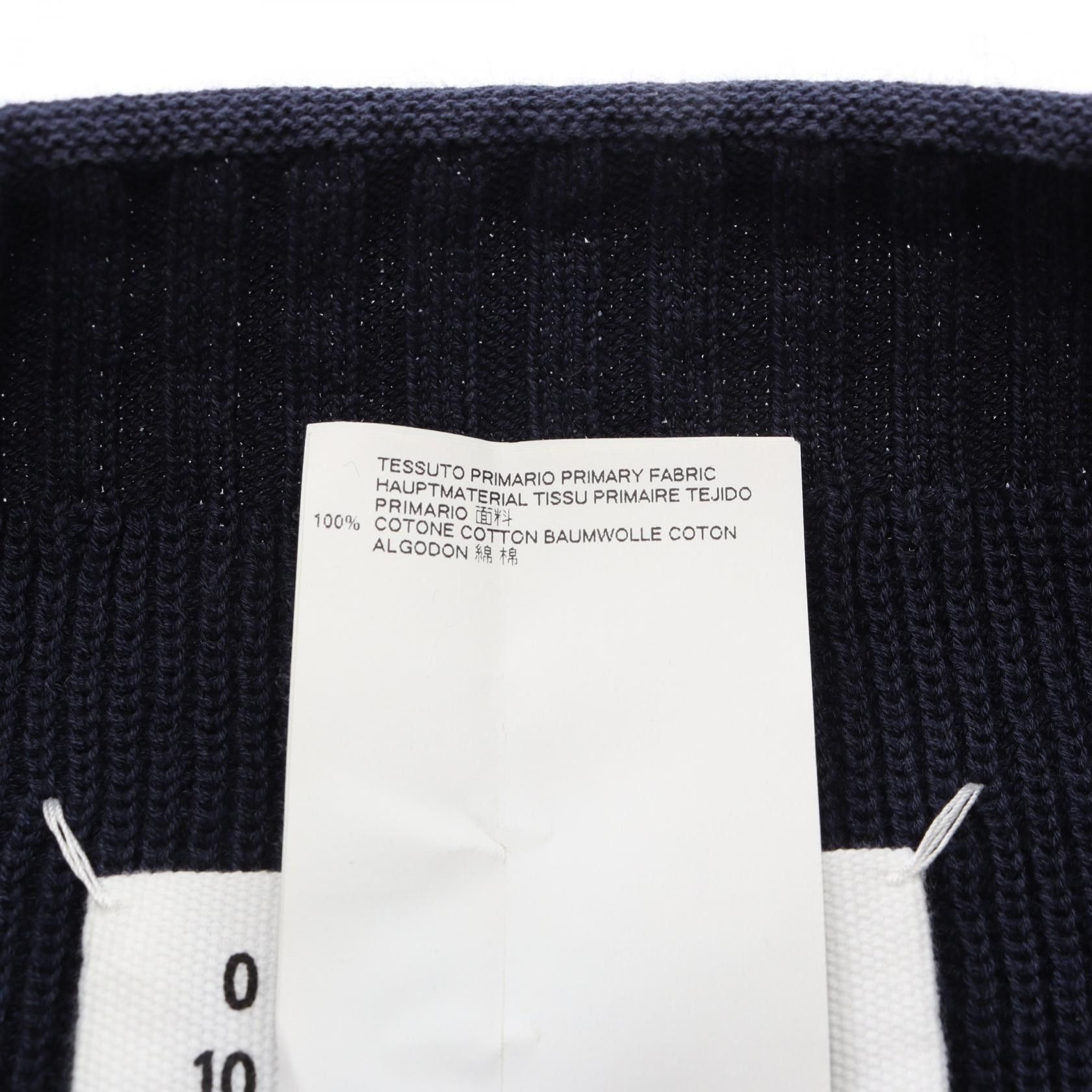 Maison Margiela Maison Margiela Maison Margiela 14 Cotton Knit Top Textile Tops DUTY FREE for USA Size ONE SIZE - 4 Thumbnail
