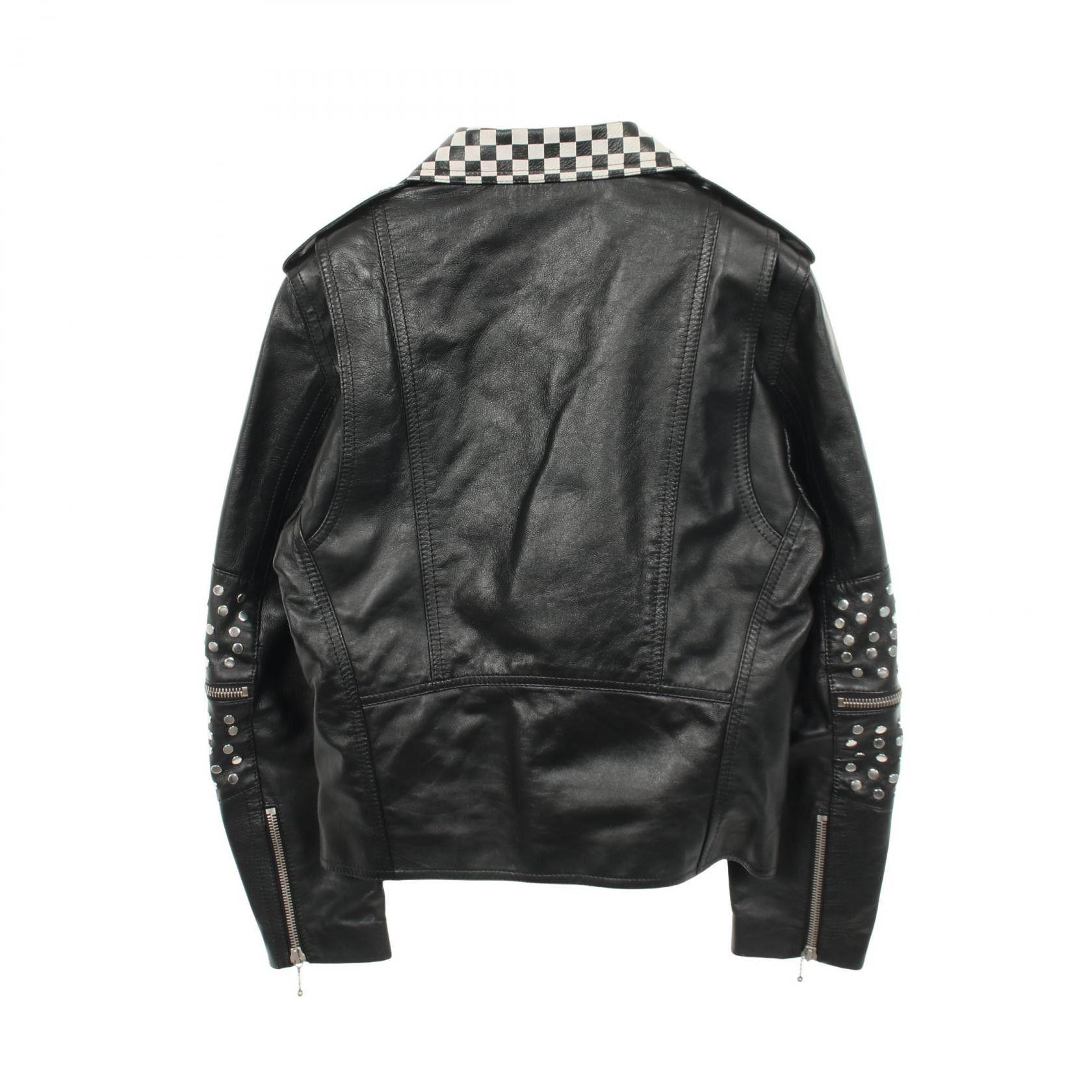 Celine Celine CELINE Leather Riders Jacket Leather Outerwear 2E350599E DUTY FREE for USA Size ONE SIZE - 2 Thumbnail