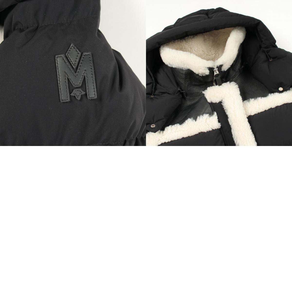 Other Other Mackage LILIBETH mixed shearing down jacket Leather Outerwear DUTY FREE for USA Size ONE SIZE - 10 Thumbnail