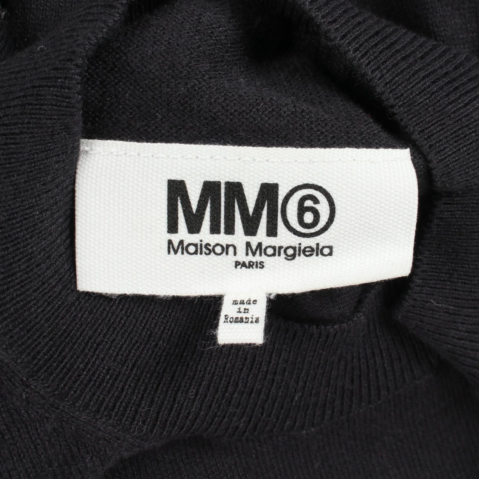 Maison Margiela MM6 Maison Margiela MM6 crew neck cotton cashmere knit top Textile Tops DUTY FREE for USA Size ONE SIZE - 3 Thumbnail